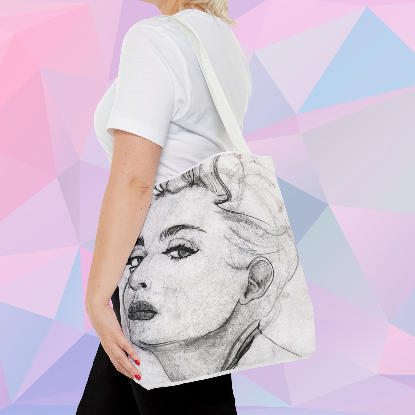 Living in a Material Tote | Tote Bag
