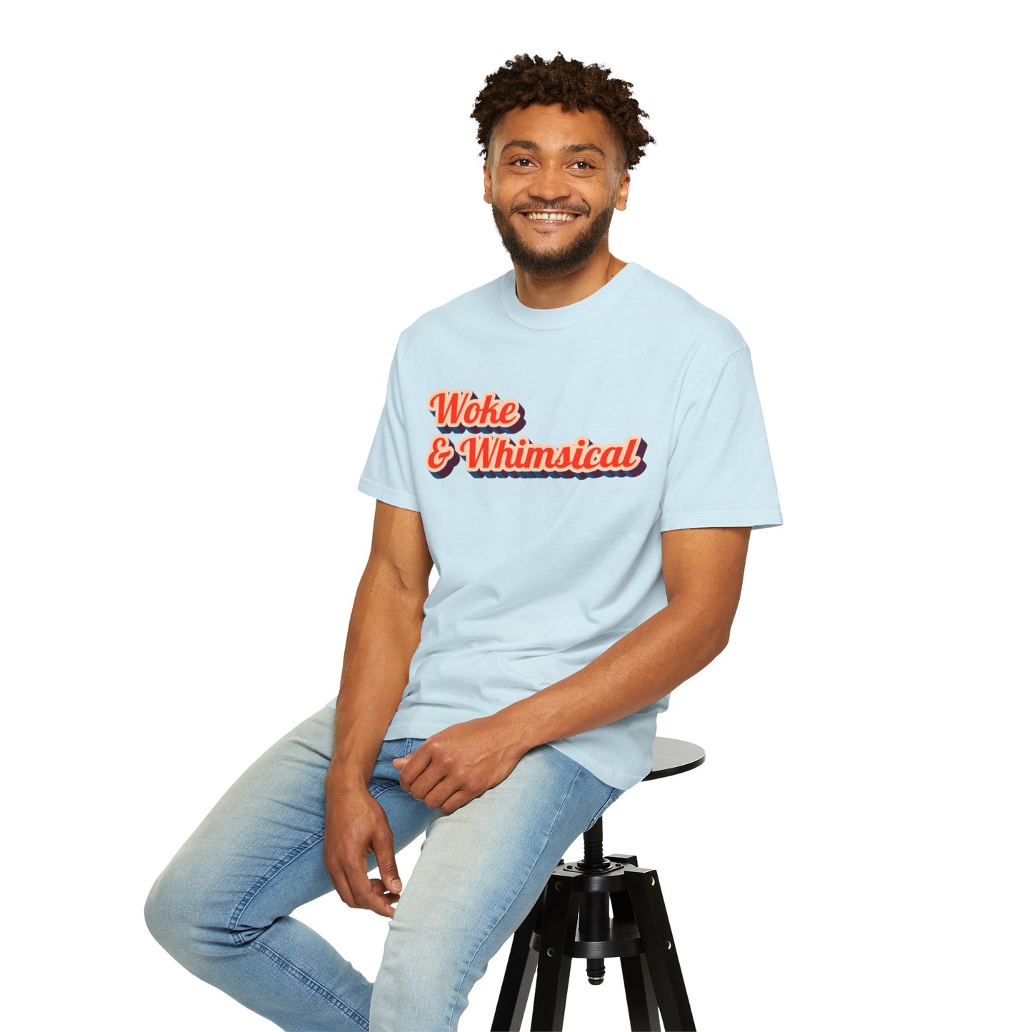 Woke & Whimsical | Unisex Garment-Dyed T-shirt