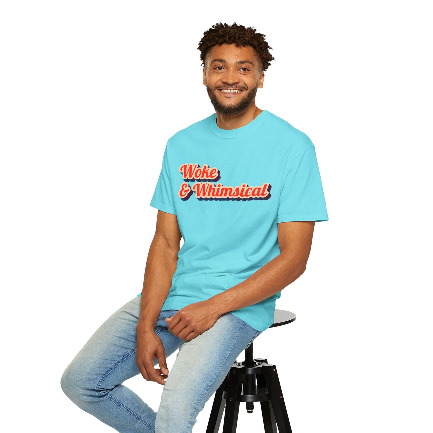 Woke & Whimsical | Unisex Garment-Dyed T-shirt