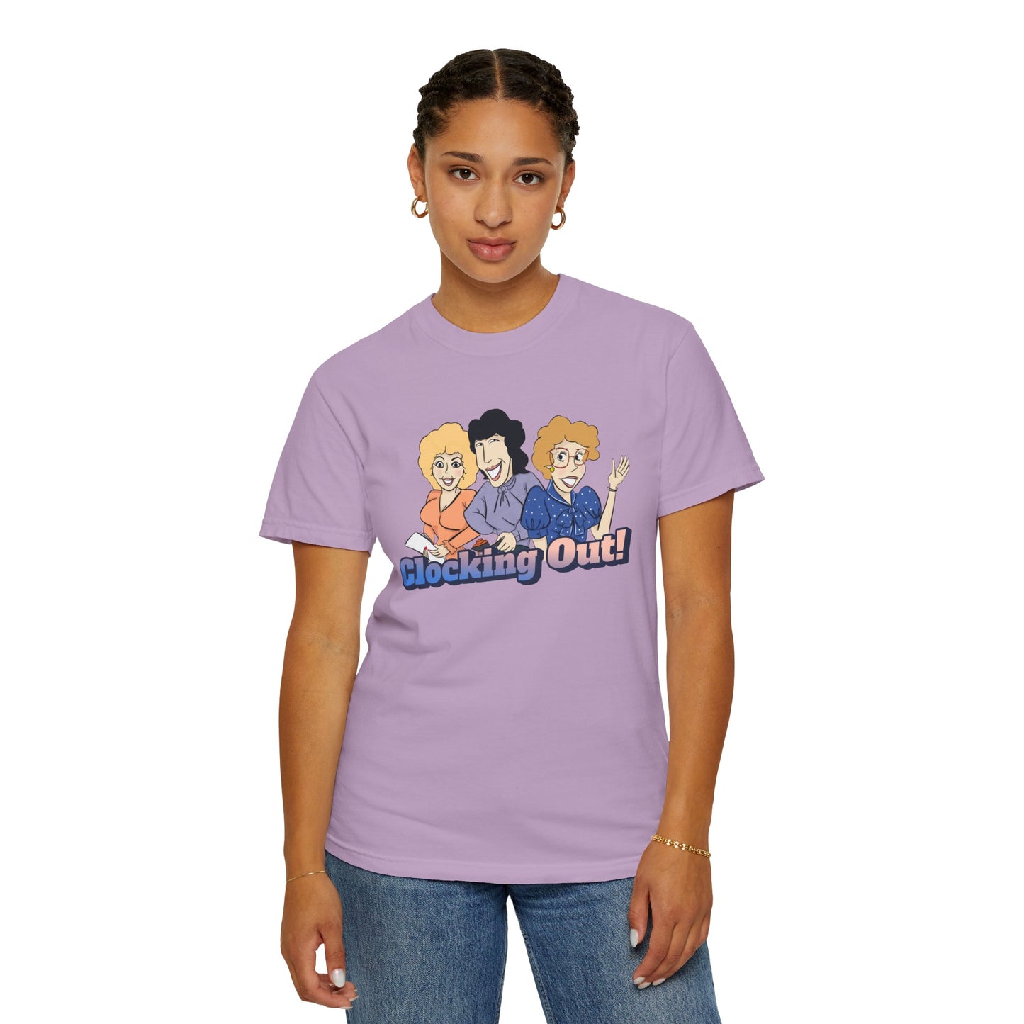 Working 9 to Fabulous | Unisex Garment-Dyed T-shirt