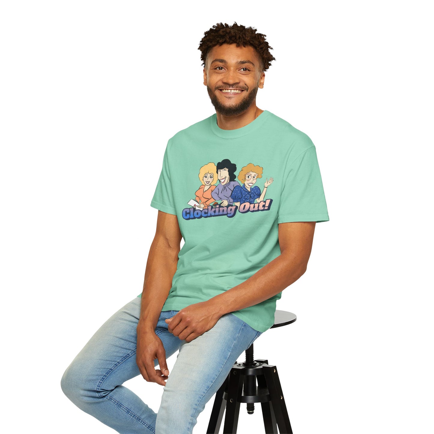 Working 9 to Fabulous | Unisex Garment-Dyed T-shirt