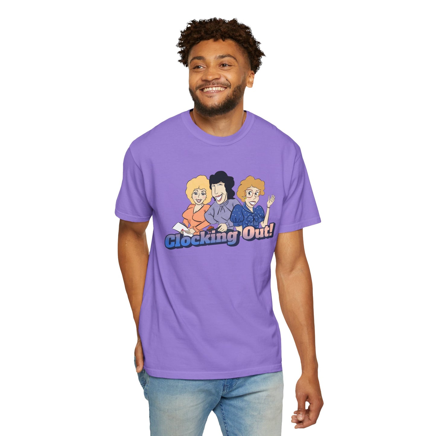 Working 9 to Fabulous | Unisex Garment-Dyed T-shirt