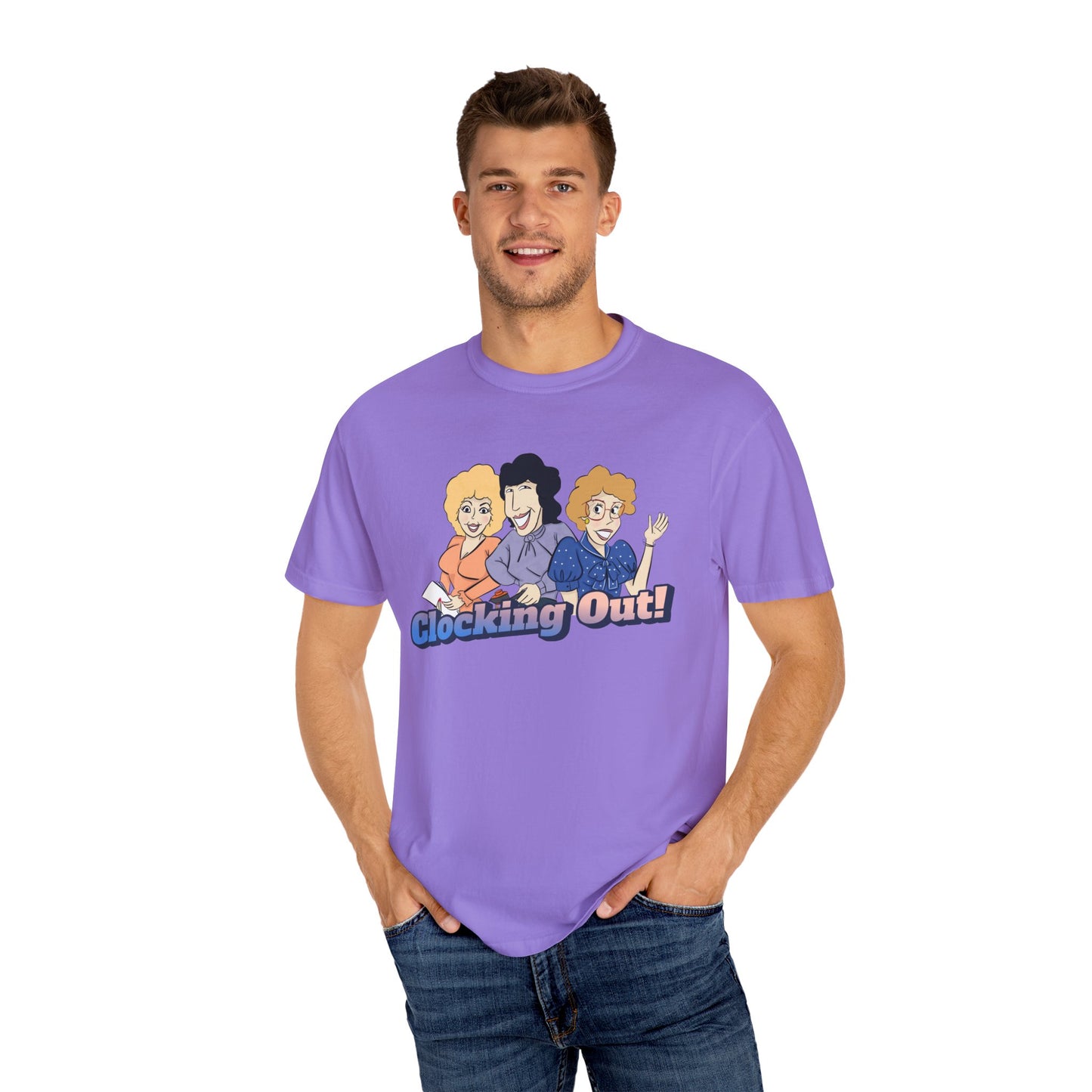 Working 9 to Fabulous | Unisex Garment-Dyed T-shirt