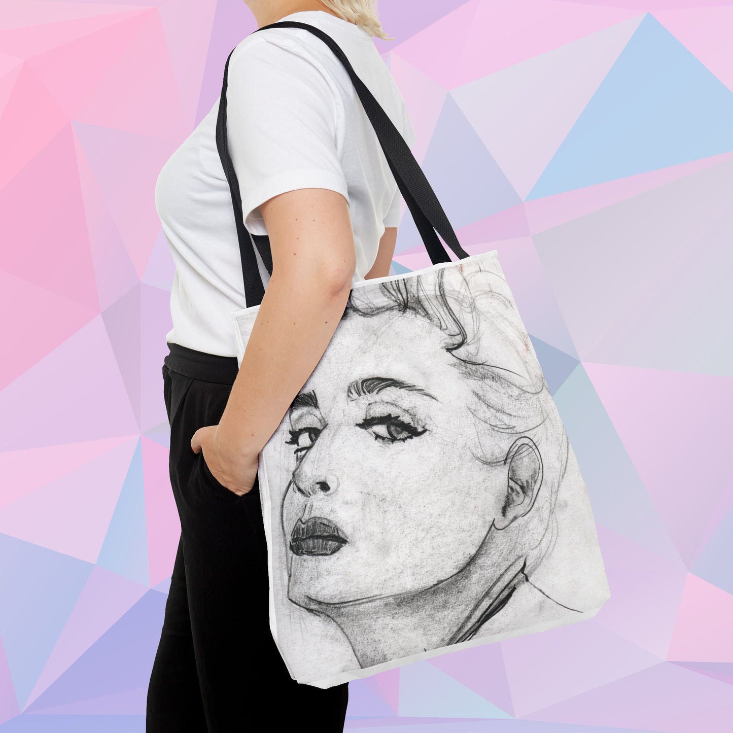 Living in a Material Tote | Tote Bag