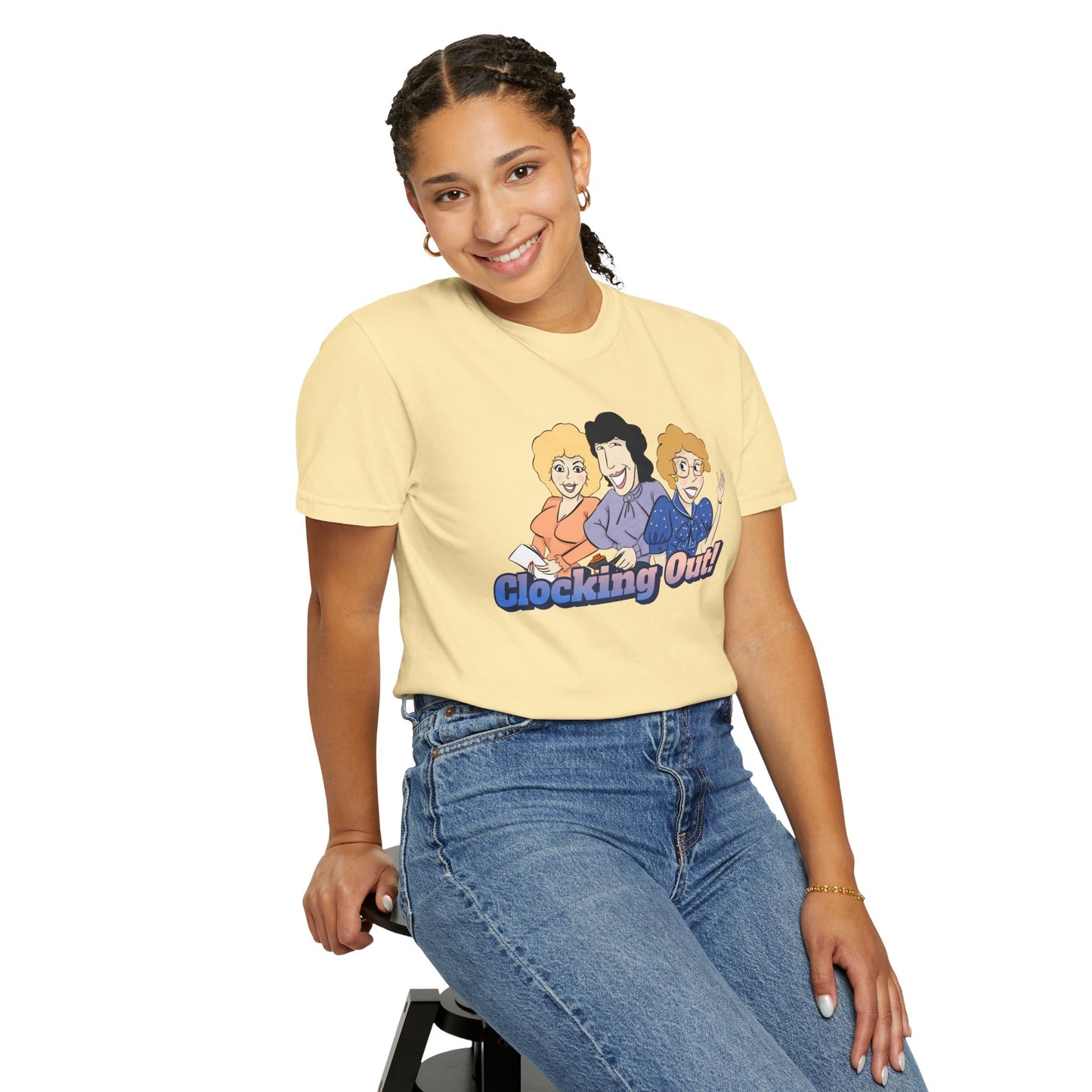 Working 9 to Fabulous | Unisex Garment-Dyed T-shirt