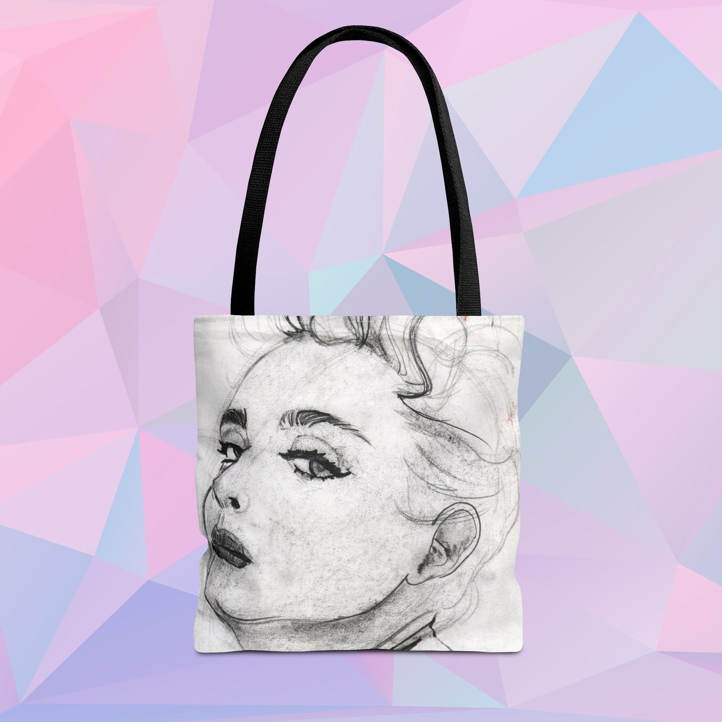 Living in a Material Tote | Tote Bag