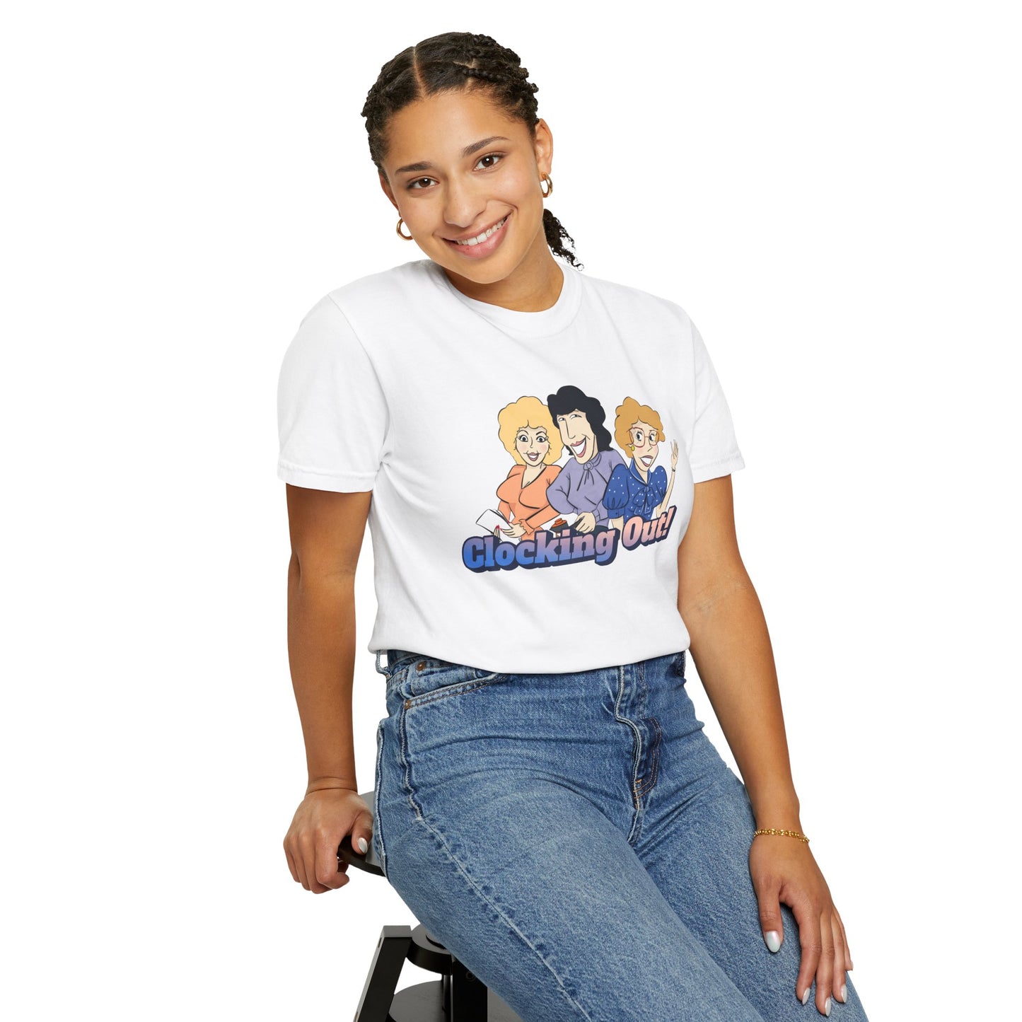 Working 9 to Fabulous | Unisex Garment-Dyed T-shirt