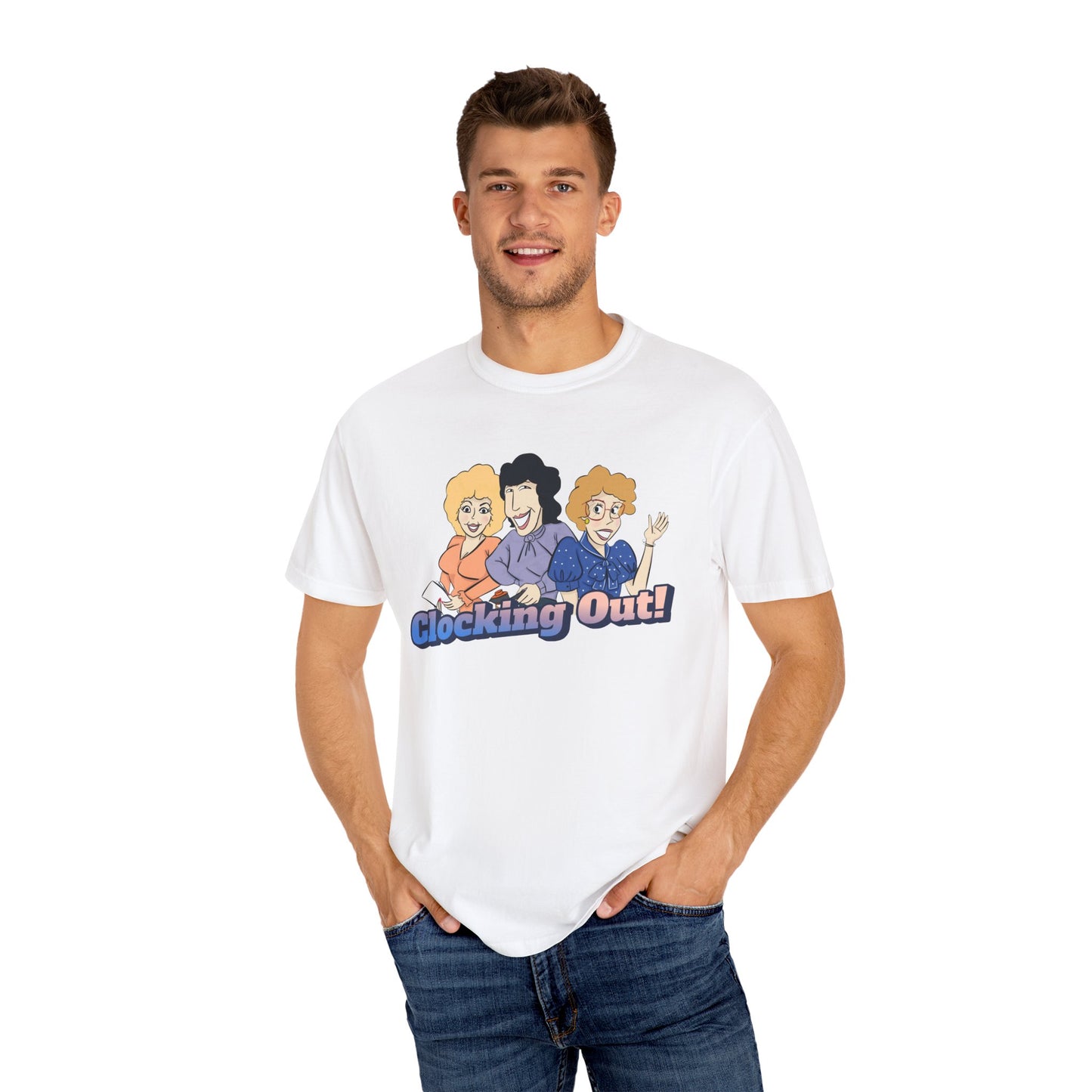 Working 9 to Fabulous | Unisex Garment-Dyed T-shirt