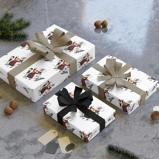 Broadway Divas | Gift Wrapping Paper Rolls, 1pc - Home Decor | A quirky, joy-filled design from Have Fun Spread Joy.