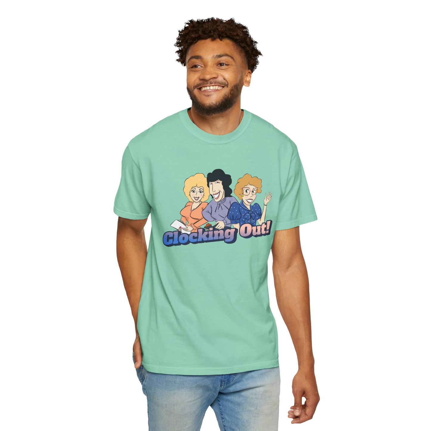 Working 9 to Fabulous | Unisex Garment-Dyed T-shirt