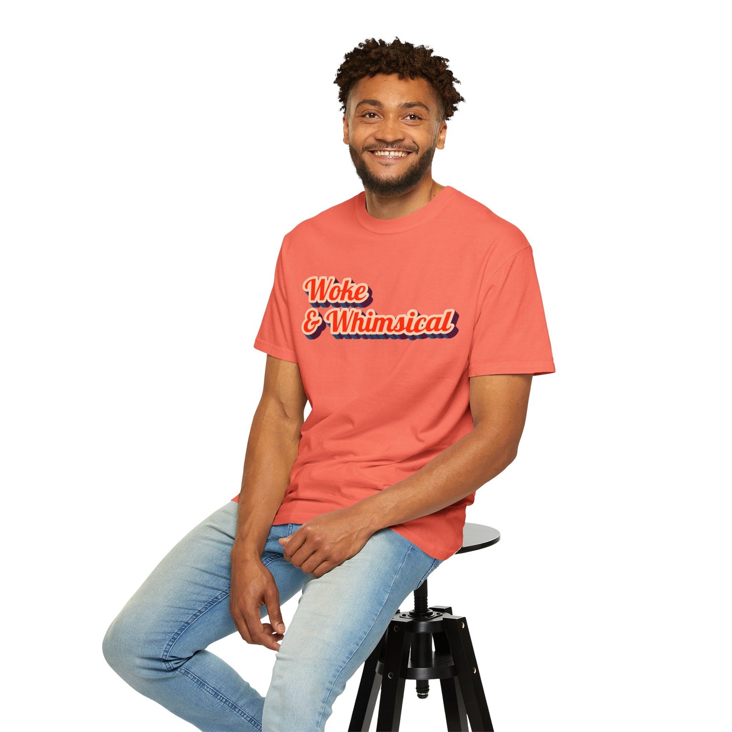 Woke & Whimsical | Unisex Garment-Dyed T-shirt
