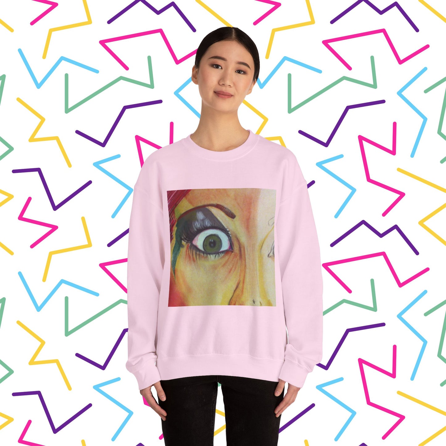 All Through the Sweatshirt | Unisex Heavy Blend™ Crewneck Sweatshirt