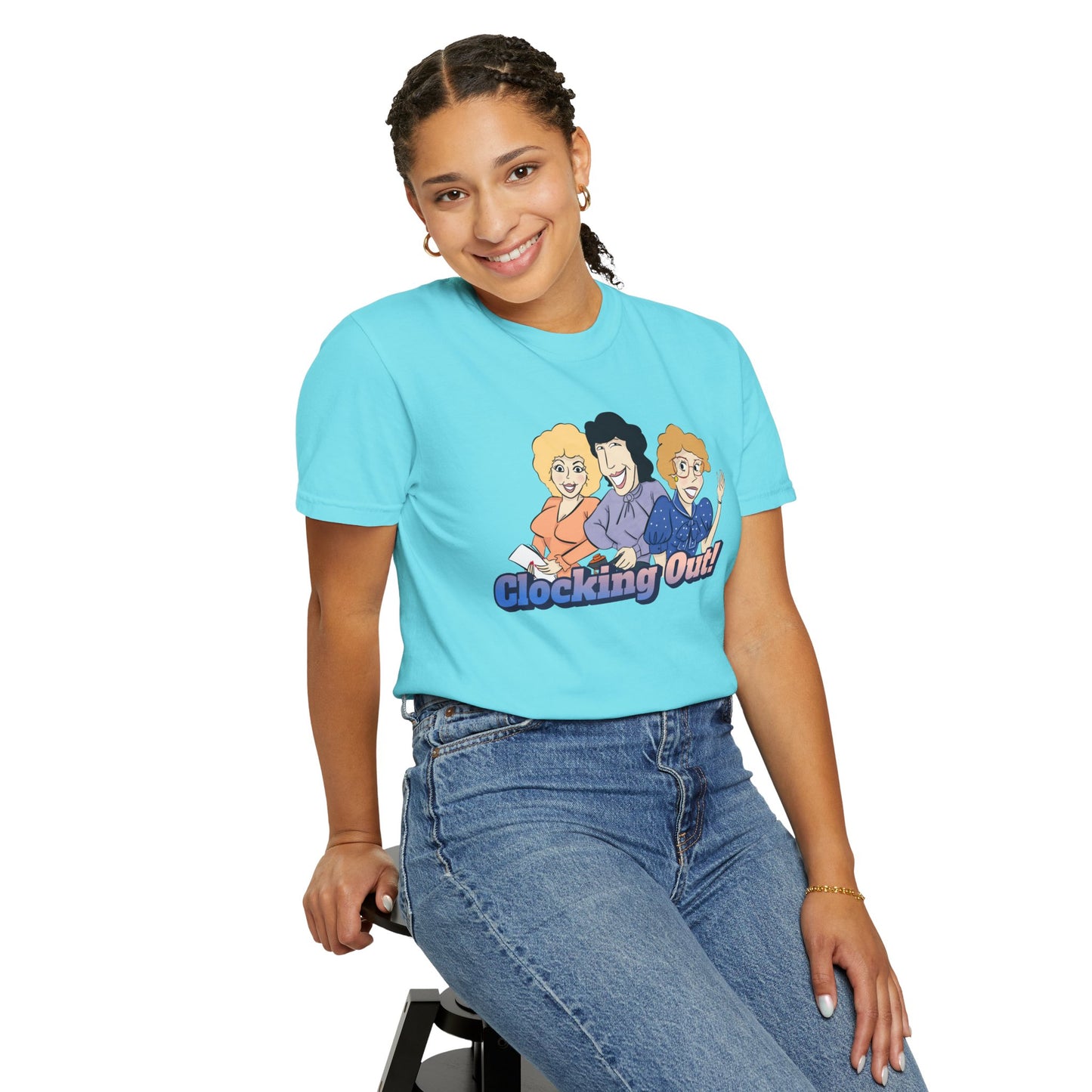 Working 9 to Fabulous | Unisex Garment-Dyed T-shirt