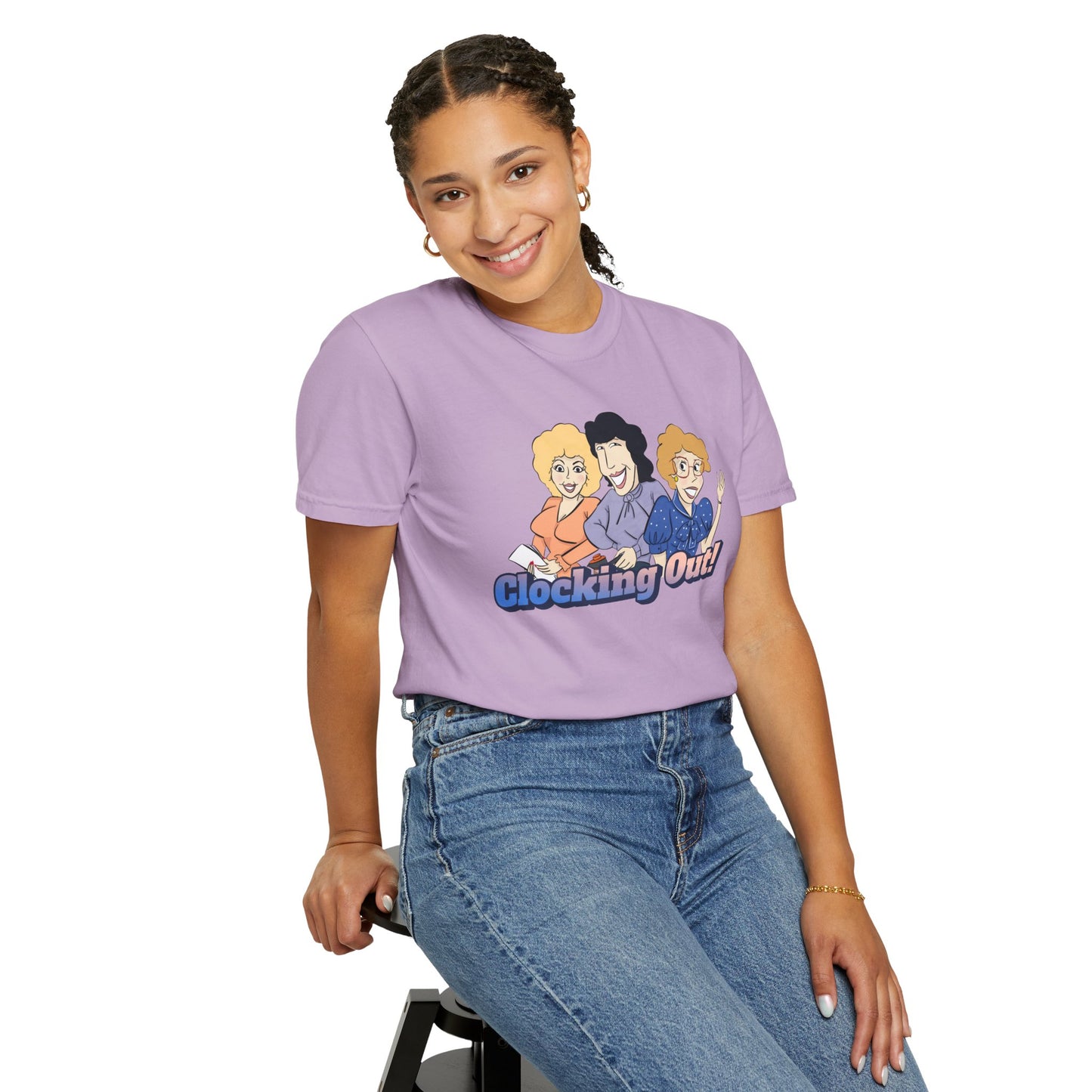 Working 9 to Fabulous | Unisex Garment-Dyed T-shirt