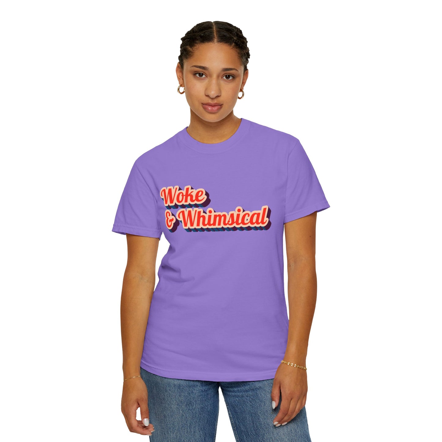 Woke & Whimsical | Unisex Garment-Dyed T-shirt