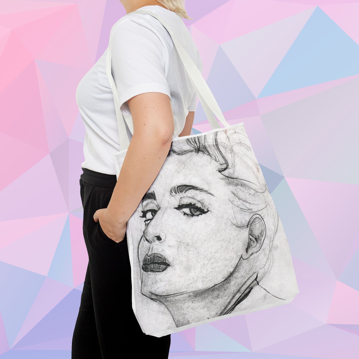 Living in a Material Tote | Tote Bag