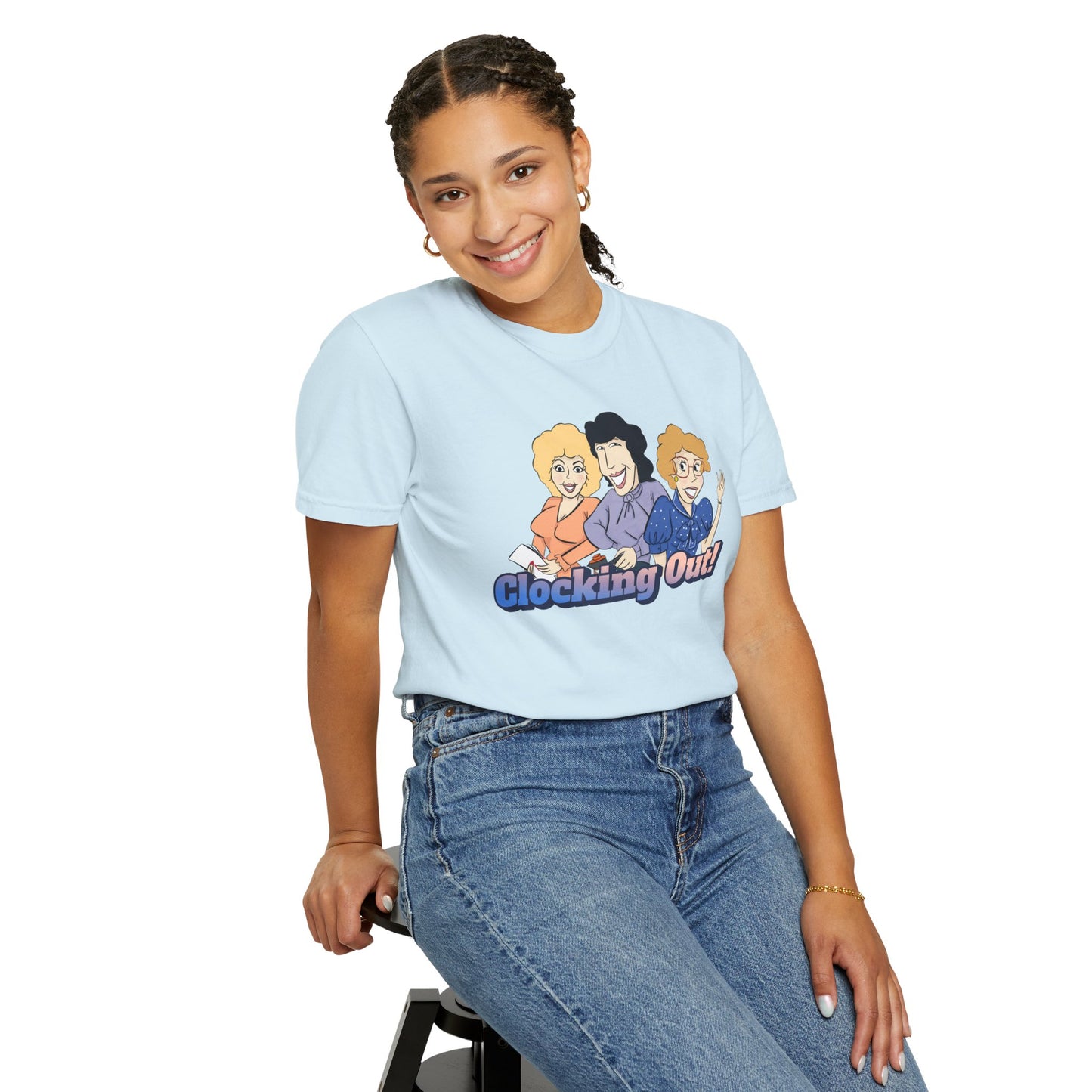 Working 9 to Fabulous | Unisex Garment-Dyed T-shirt