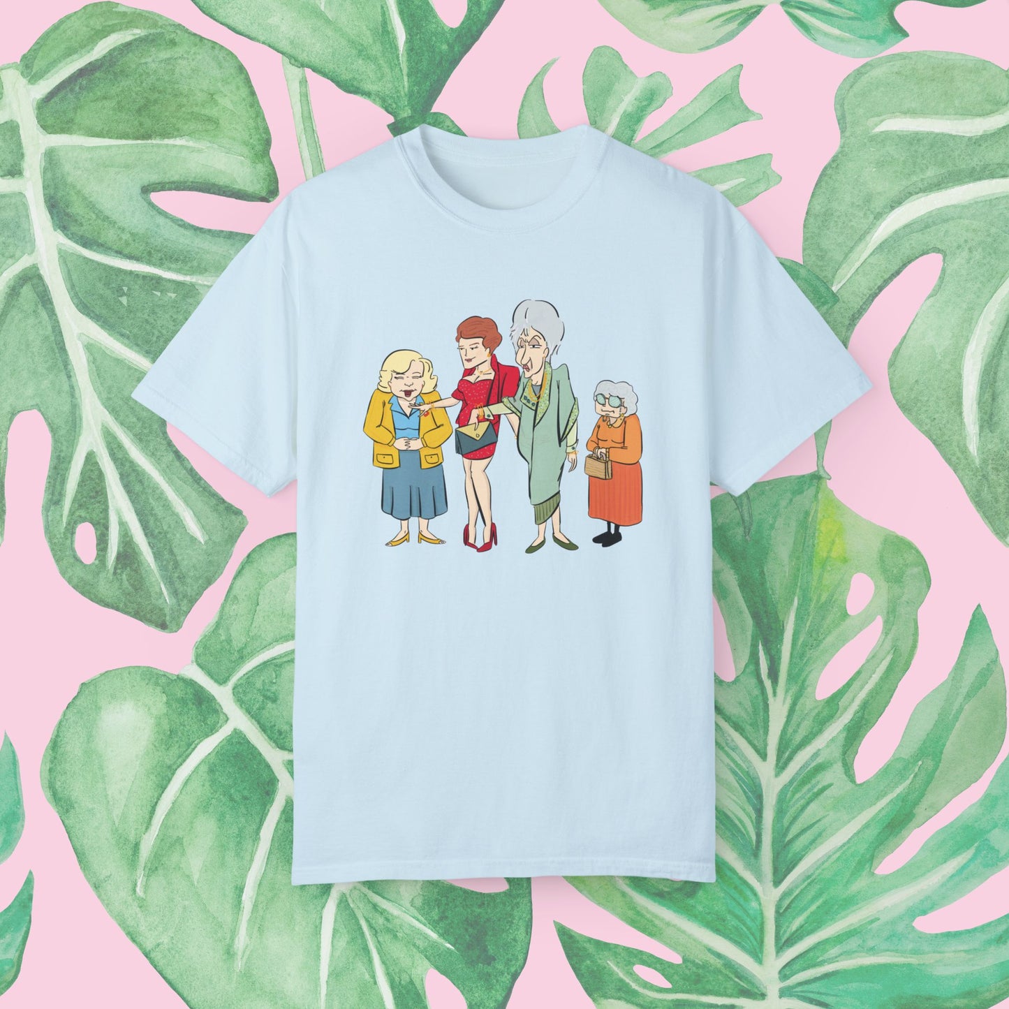 Golden Girls Illustrated | Unisex Garment-Dyed T-shirt