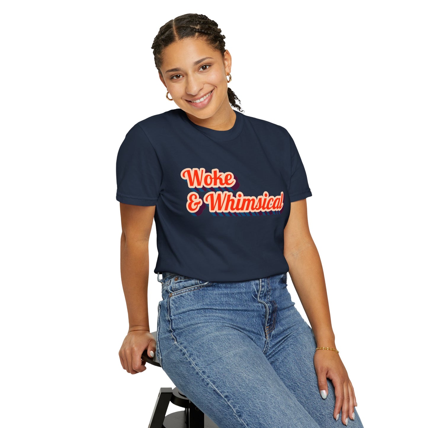 Woke & Whimsical | Unisex Garment-Dyed T-shirt