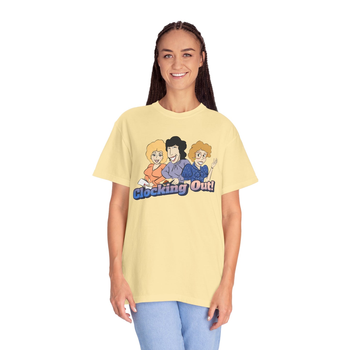 Working 9 to Fabulous | Unisex Garment-Dyed T-shirt