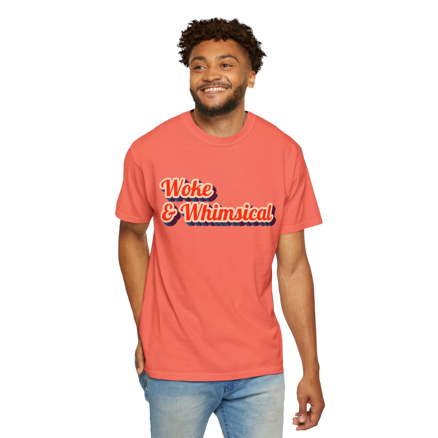 Woke & Whimsical | Unisex Garment-Dyed T-shirt