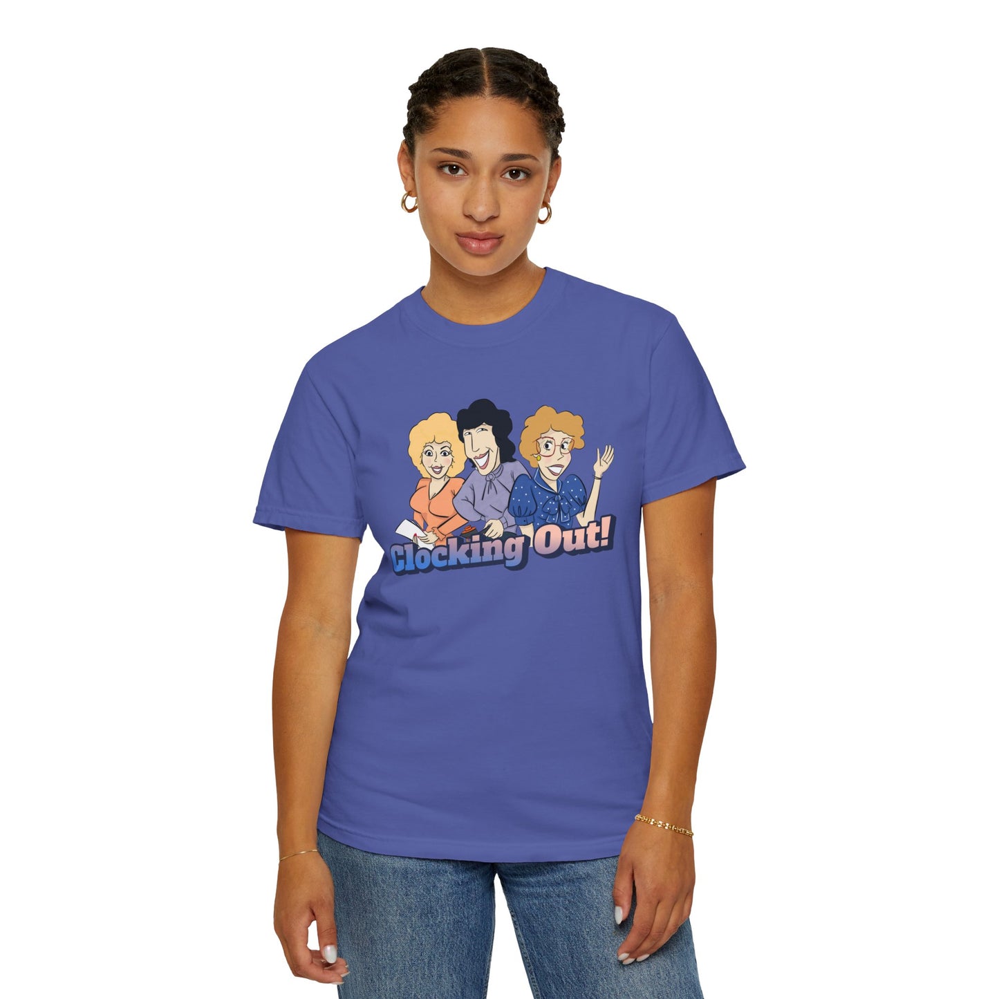 Working 9 to Fabulous | Unisex Garment-Dyed T-shirt