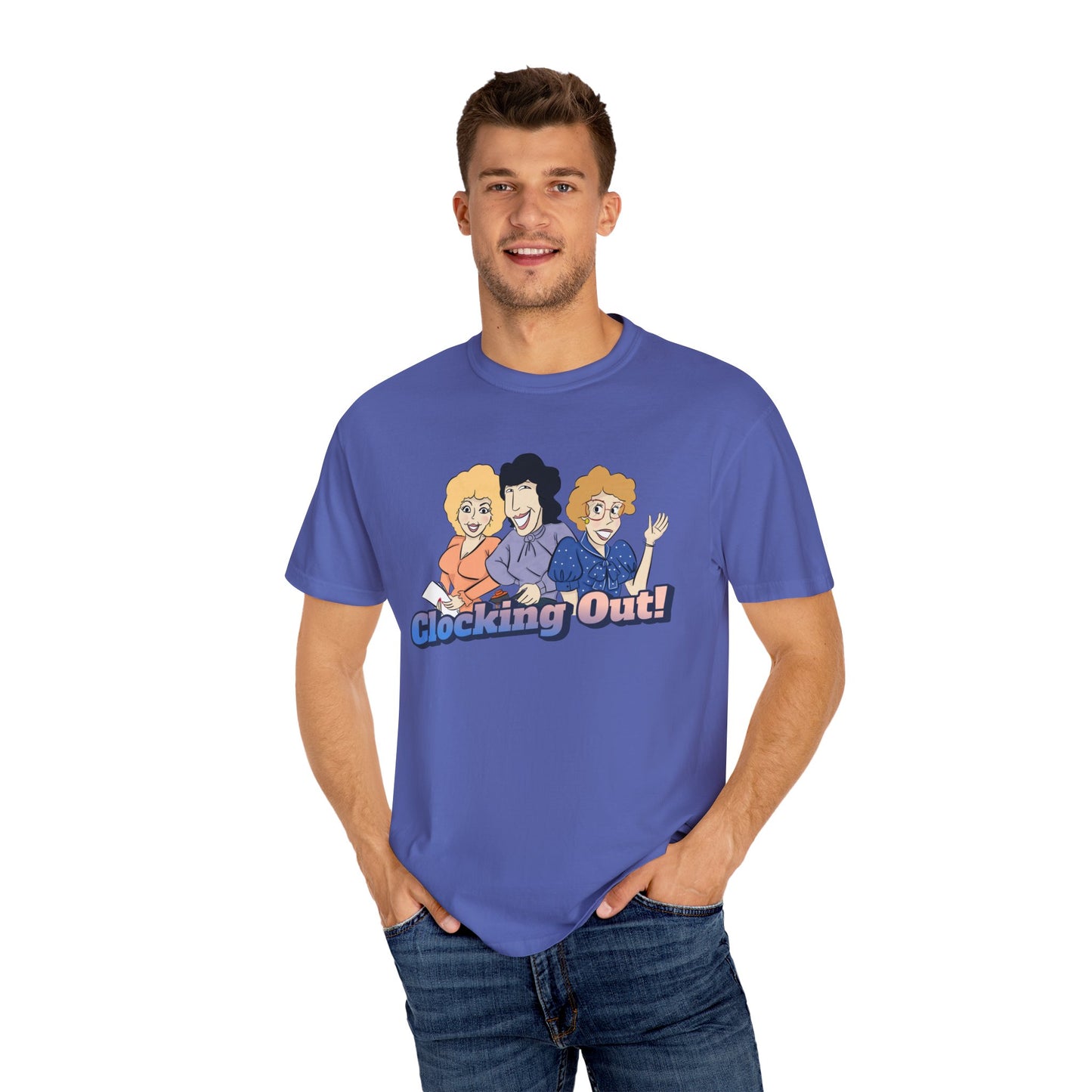 Working 9 to Fabulous | Unisex Garment-Dyed T-shirt