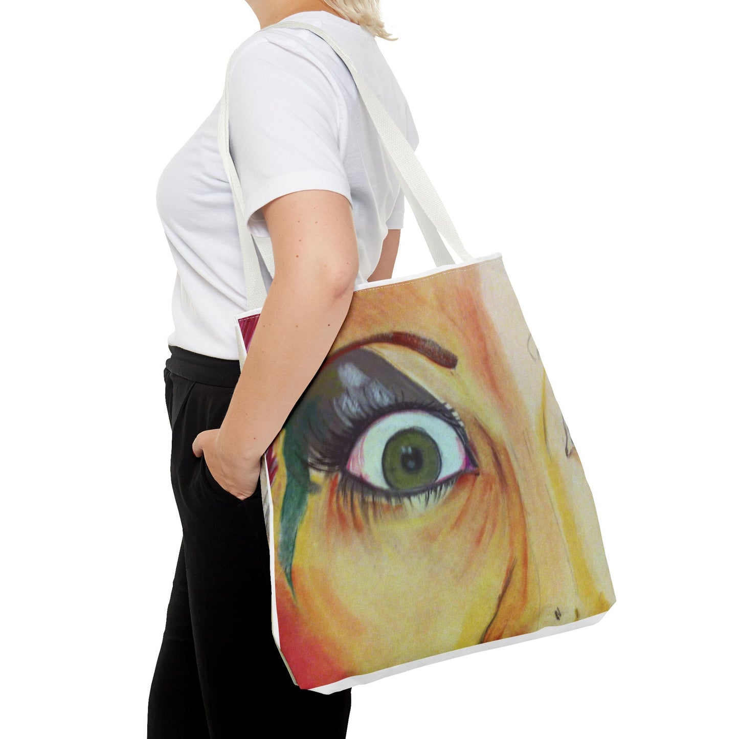All Through the Tote | Tote Bag - Bags | A quirky, joy-filled design from Have Fun Spread Joy.