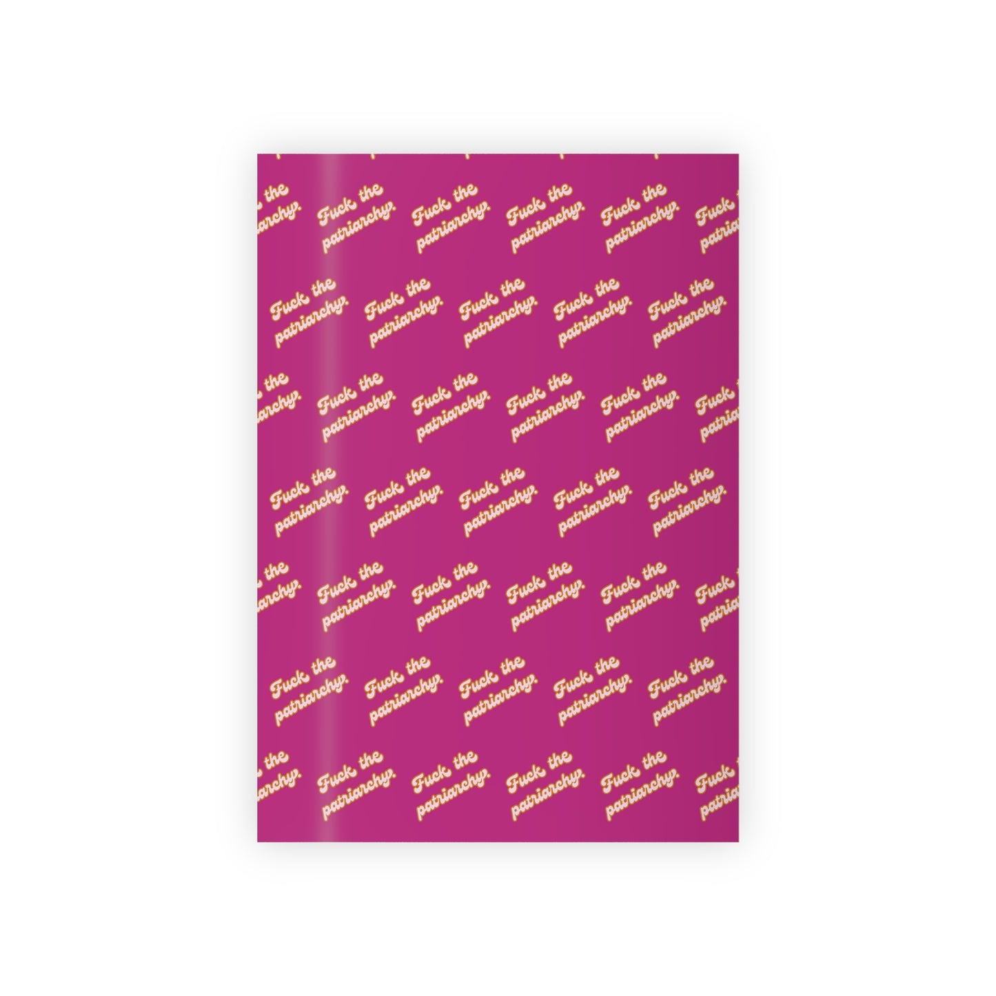 Fuck the Patriarchy | Gift Wrapping Paper Rolls, 1pc