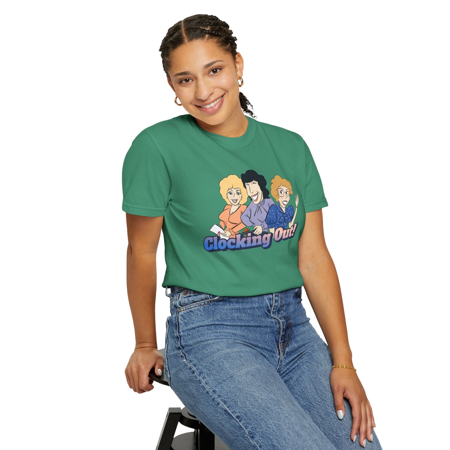 Working 9 to Fabulous | Unisex Garment-Dyed T-shirt