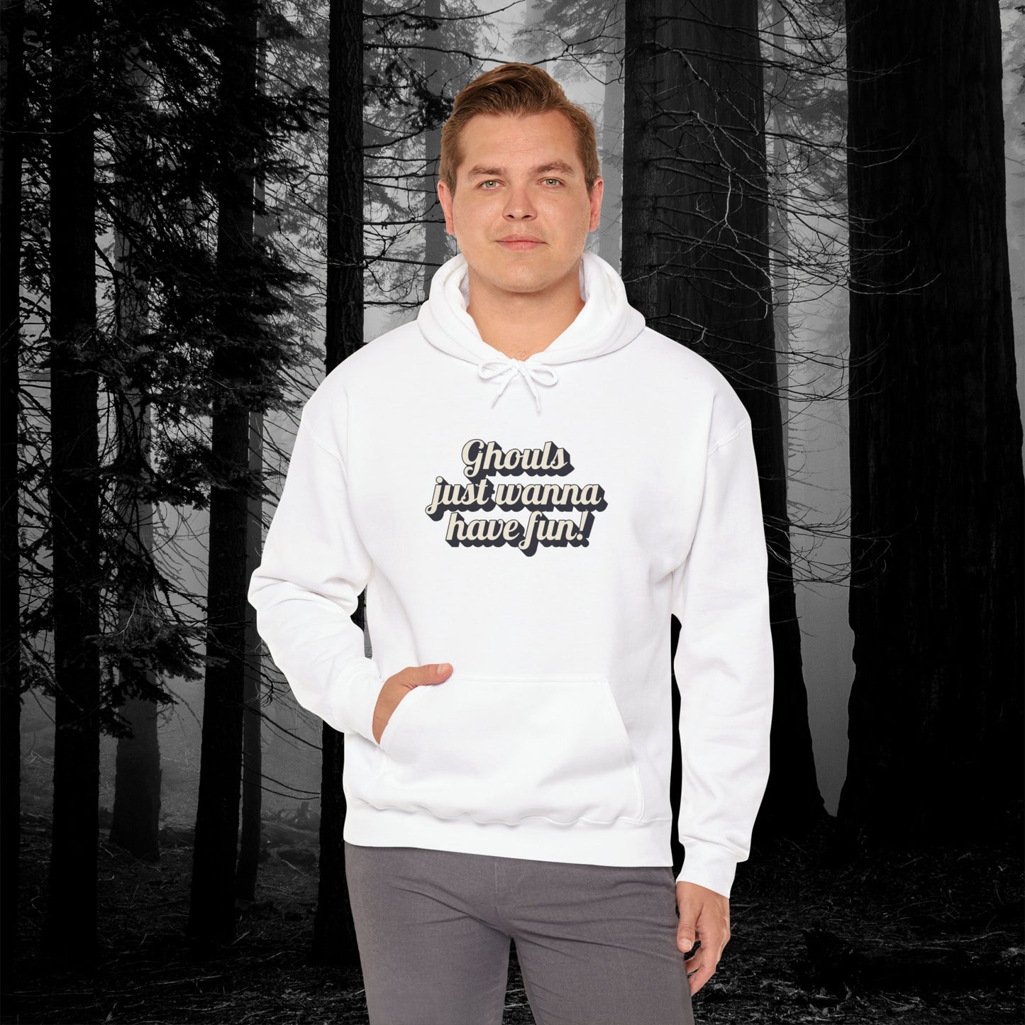 Ghouls Just Wanna Have Fun | Unisex Heavy Blend™ Hooded Sweatshirt