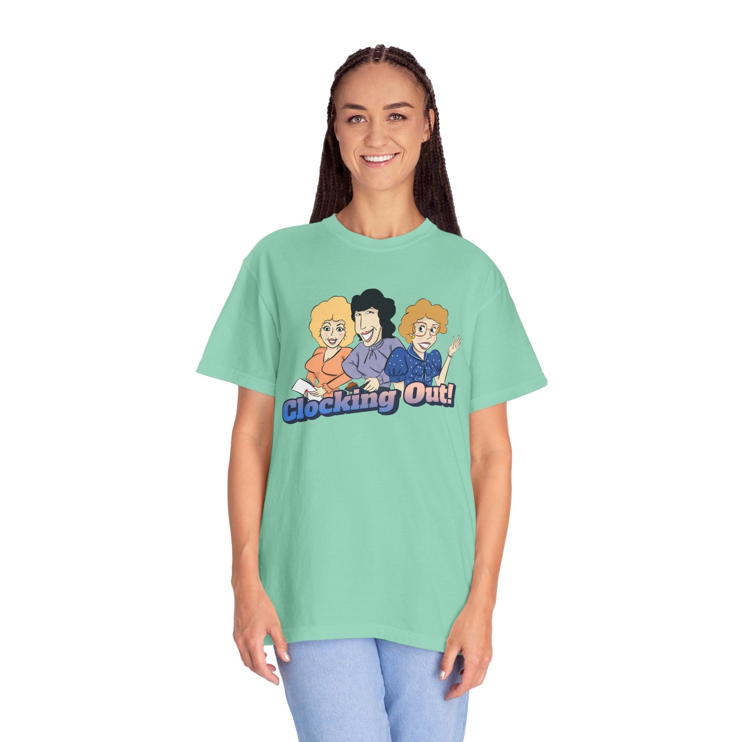 Working 9 to Fabulous | Unisex Garment-Dyed T-shirt