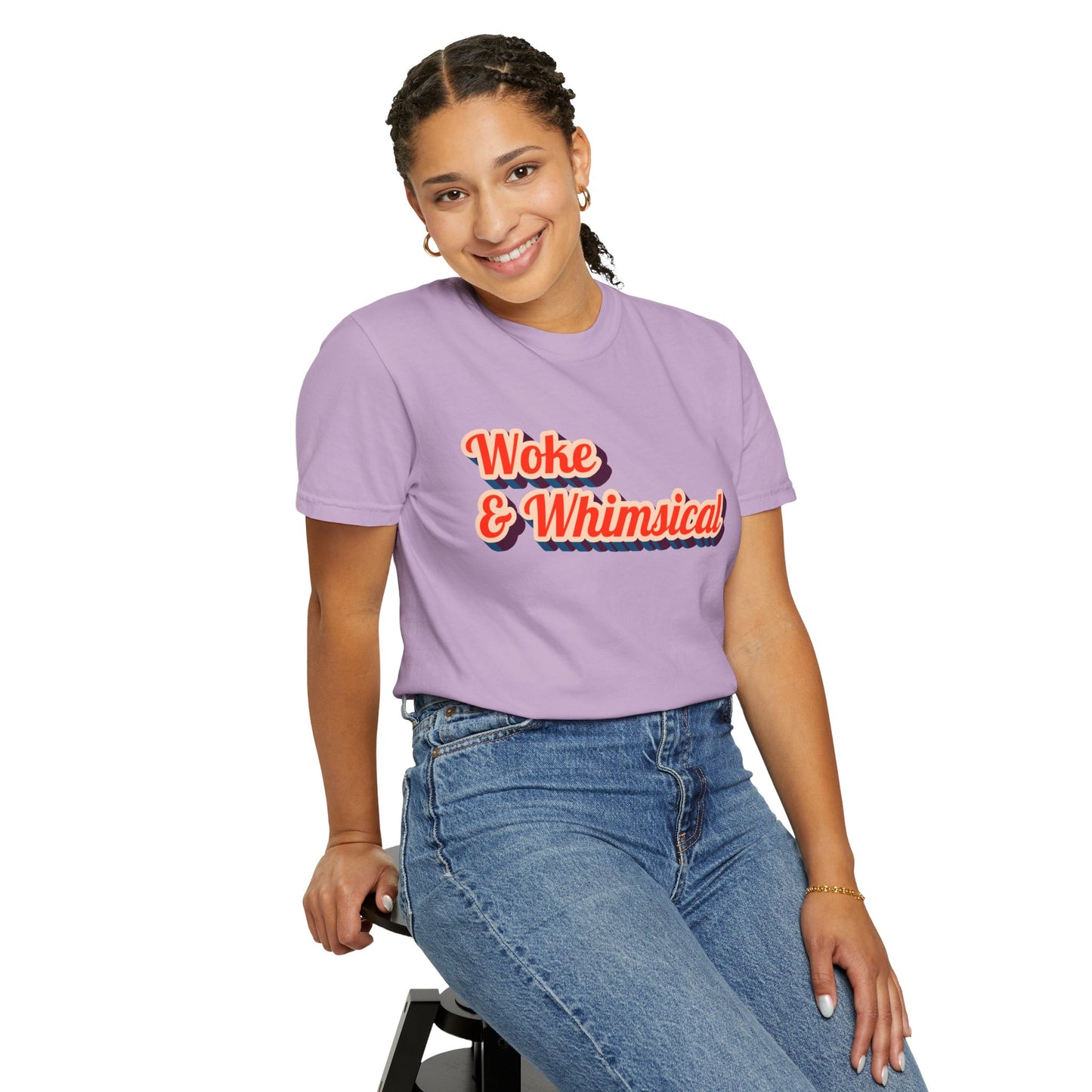Woke & Whimsical | Unisex Garment-Dyed T-shirt