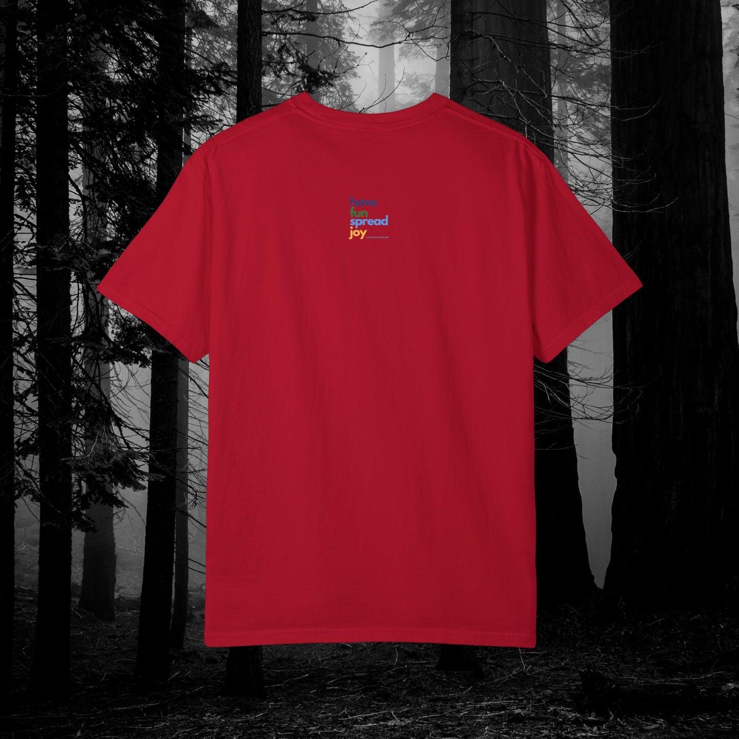 If You Haunt It, Flaunt It Illustrated Tee | Unisex Garment-Dyed T-shirt