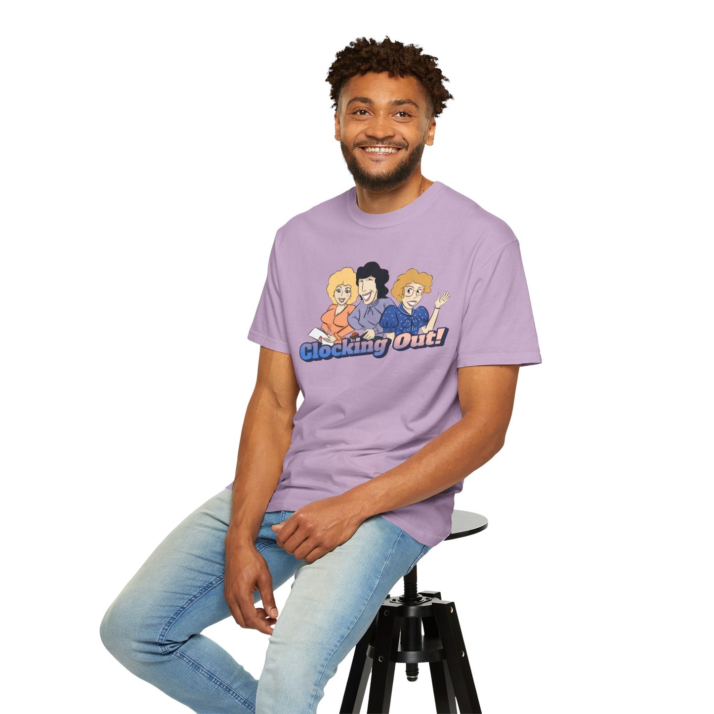 Working 9 to Fabulous | Unisex Garment-Dyed T-shirt