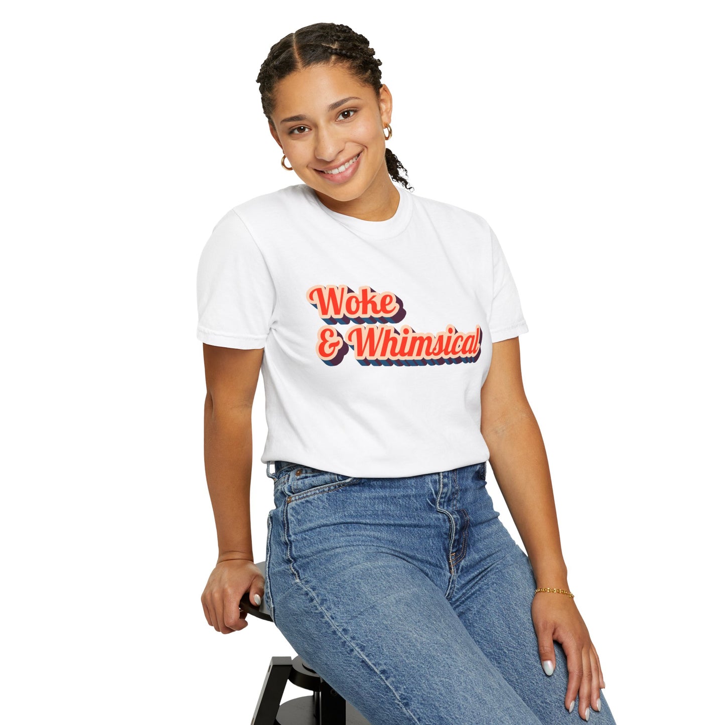 Woke & Whimsical | Unisex Garment-Dyed T-shirt