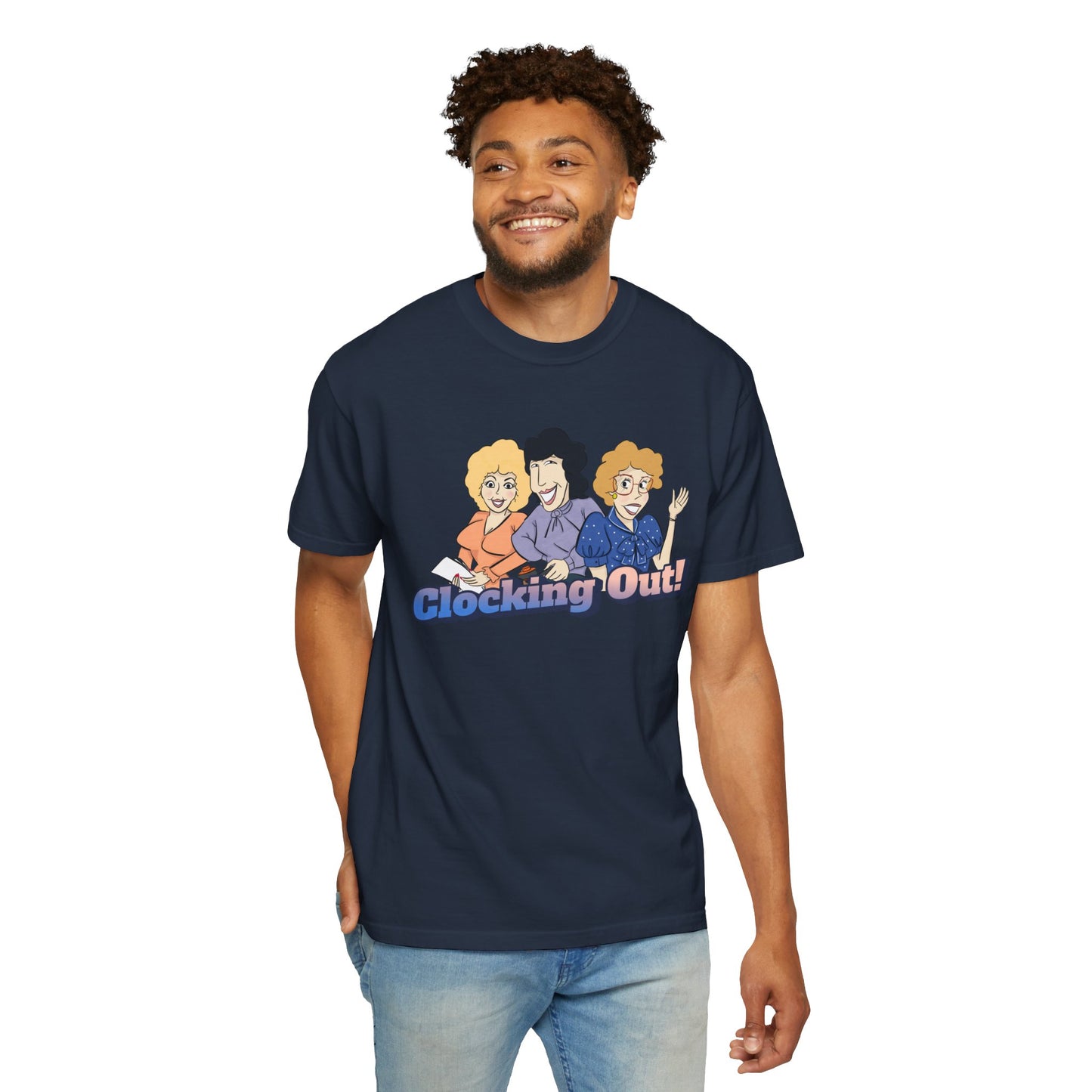Working 9 to Fabulous | Unisex Garment-Dyed T-shirt