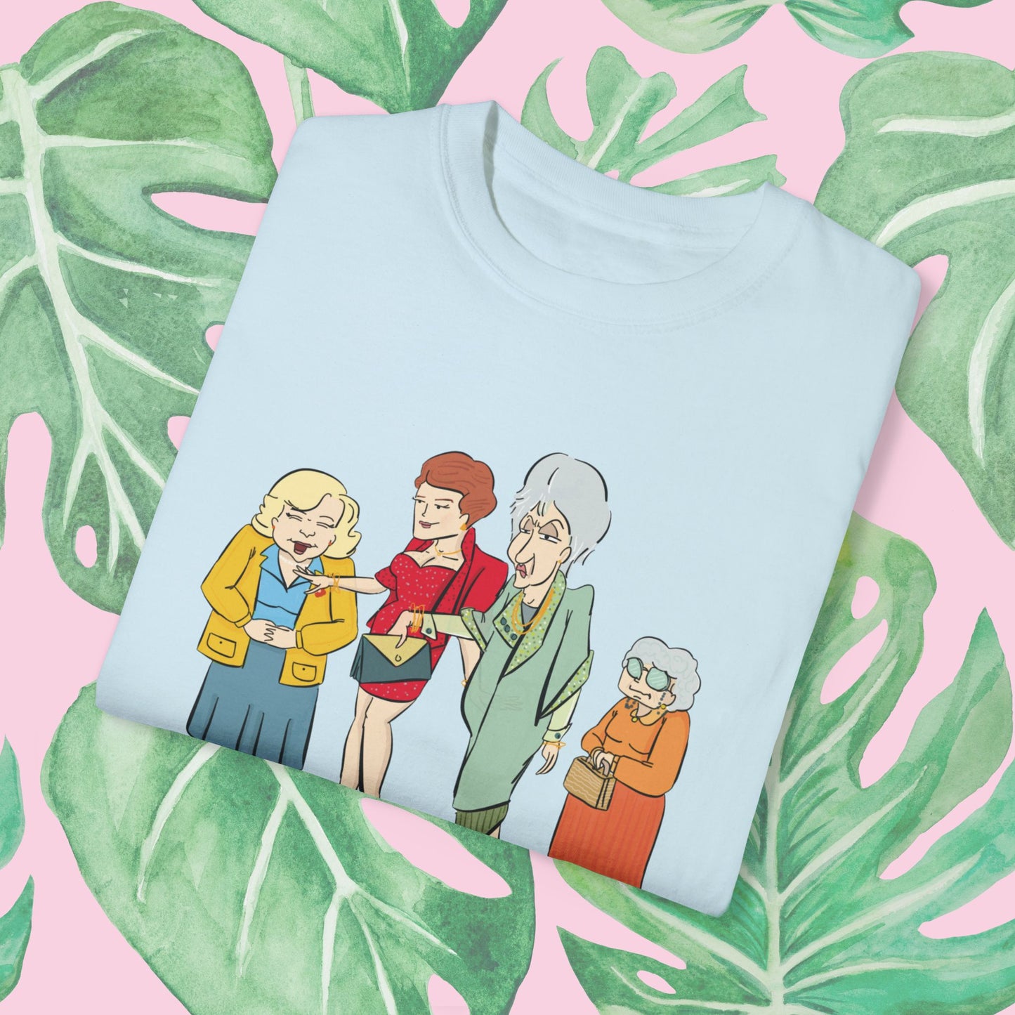Golden Girls Illustrated | Unisex Garment-Dyed T-shirt