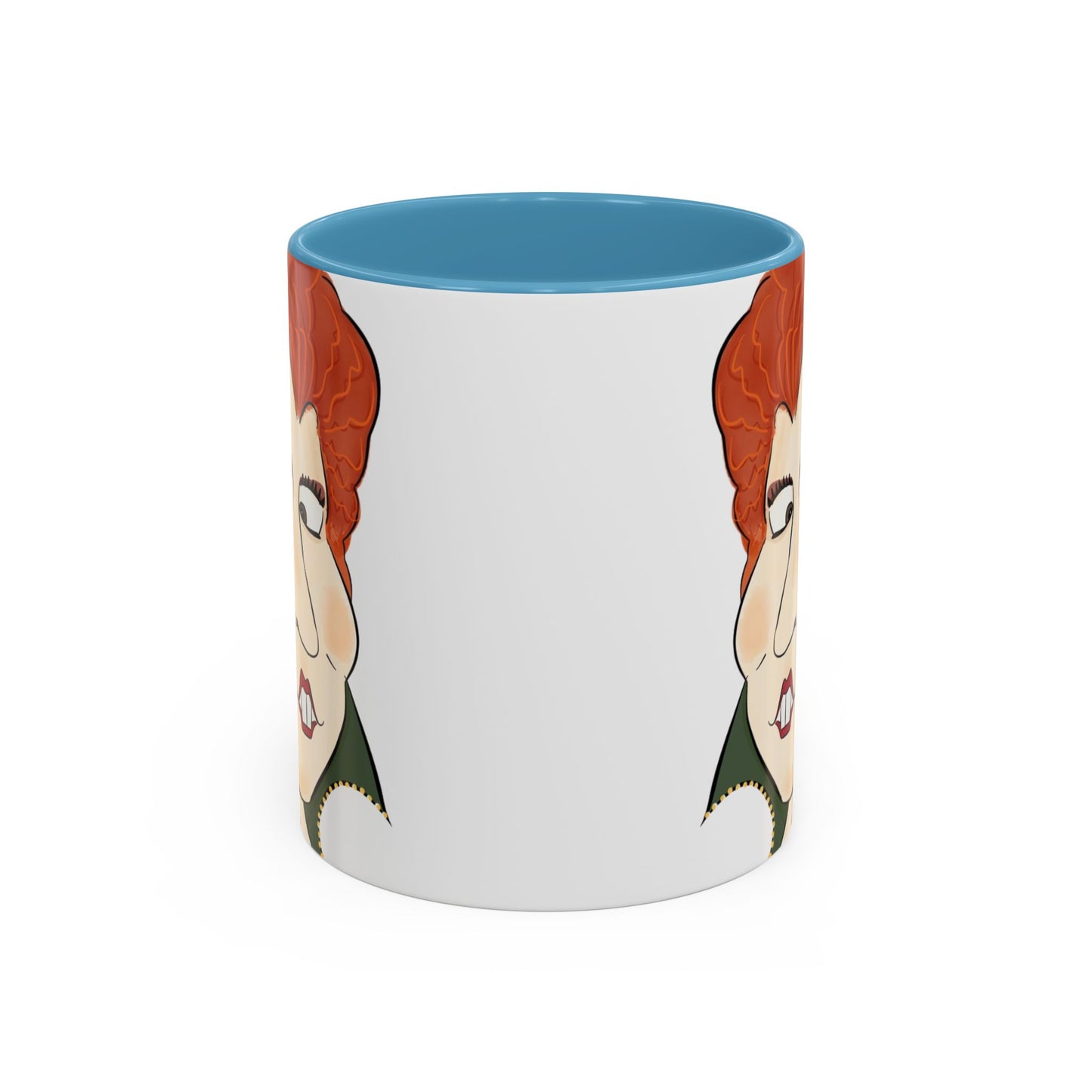 Illustrated Winifred Sanderson-Inspired Coffee or Tea Mug (11, 15oz)