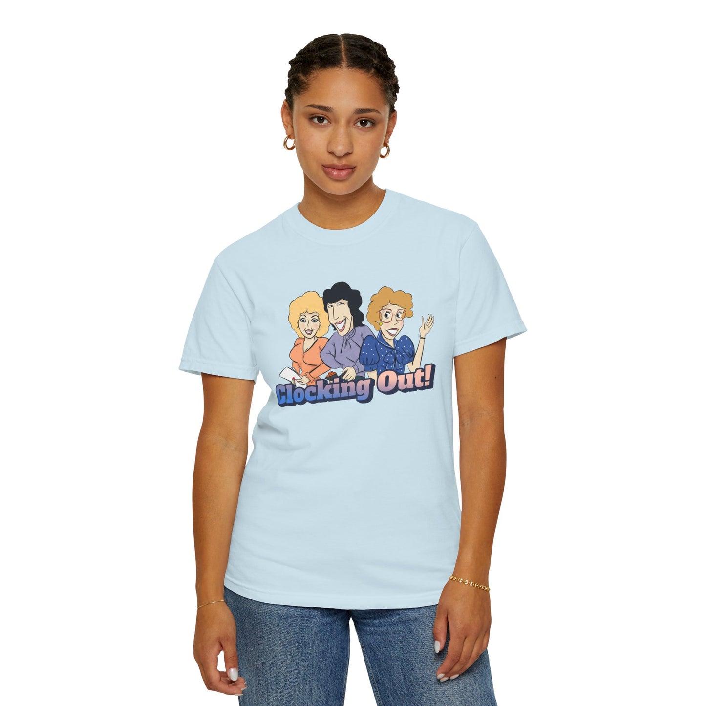 Working 9 to Fabulous | Unisex Garment-Dyed T-shirt