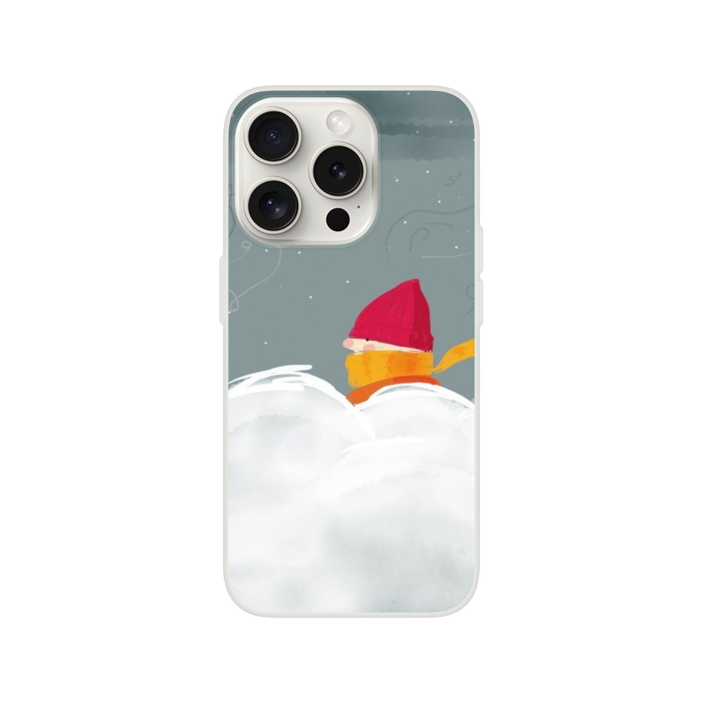 Wintry Walk | Flexi case - Phone Cases | A quirky, joy-filled design from Have Fun Spread Joy.