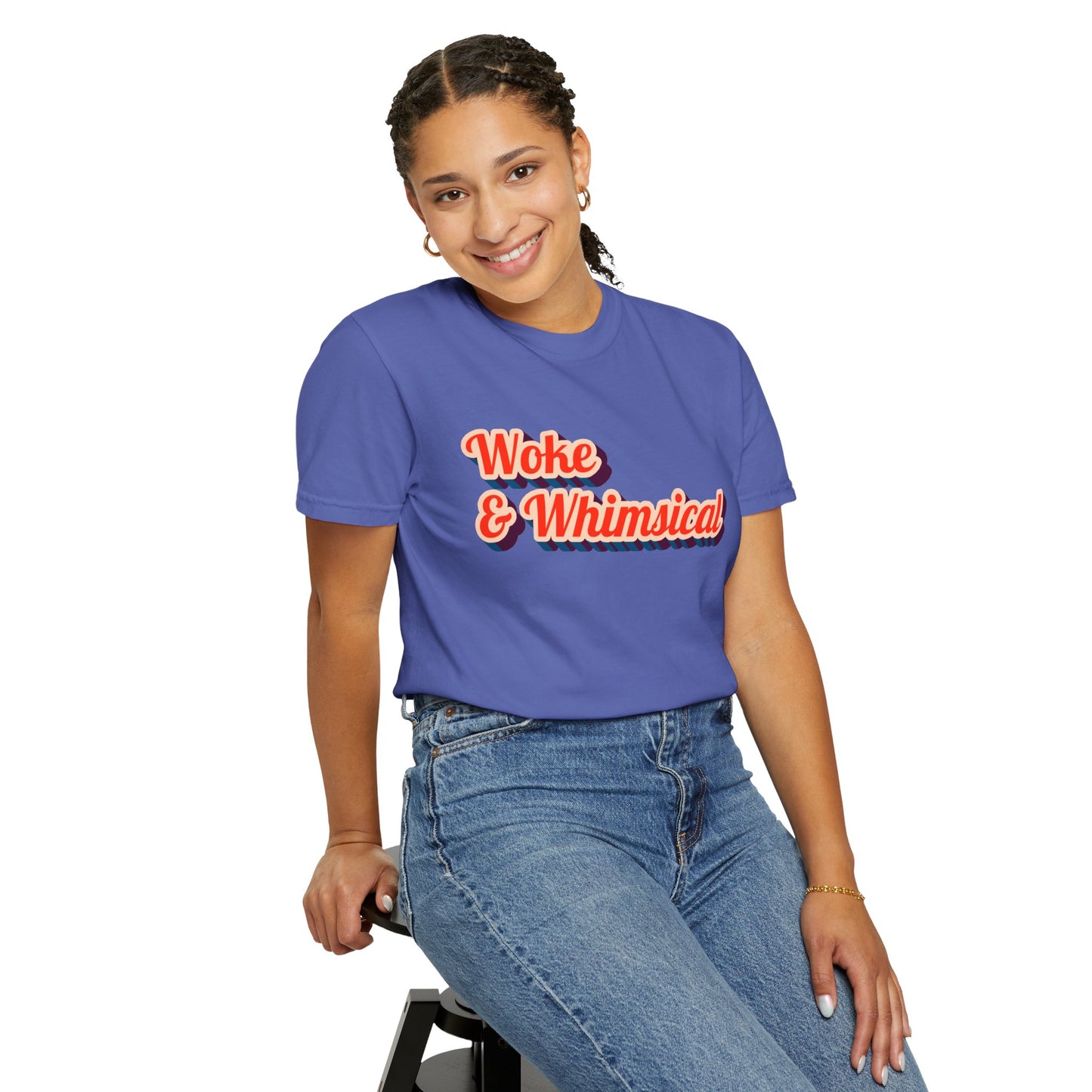 Woke & Whimsical | Unisex Garment-Dyed T-shirt