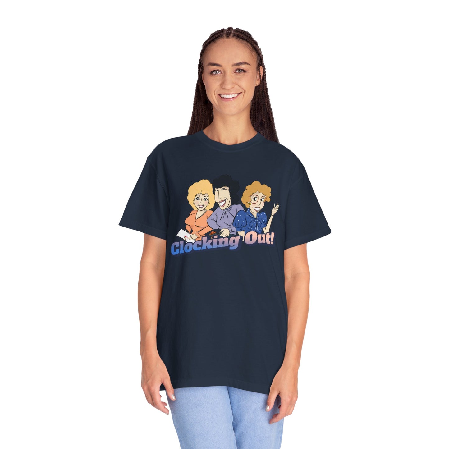 Working 9 to Fabulous | Unisex Garment-Dyed T-shirt