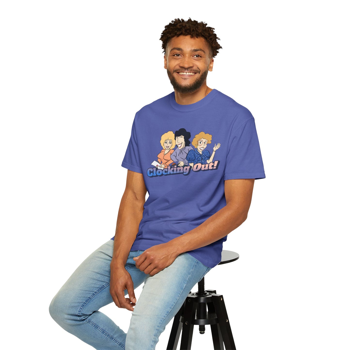 Working 9 to Fabulous | Unisex Garment-Dyed T-shirt