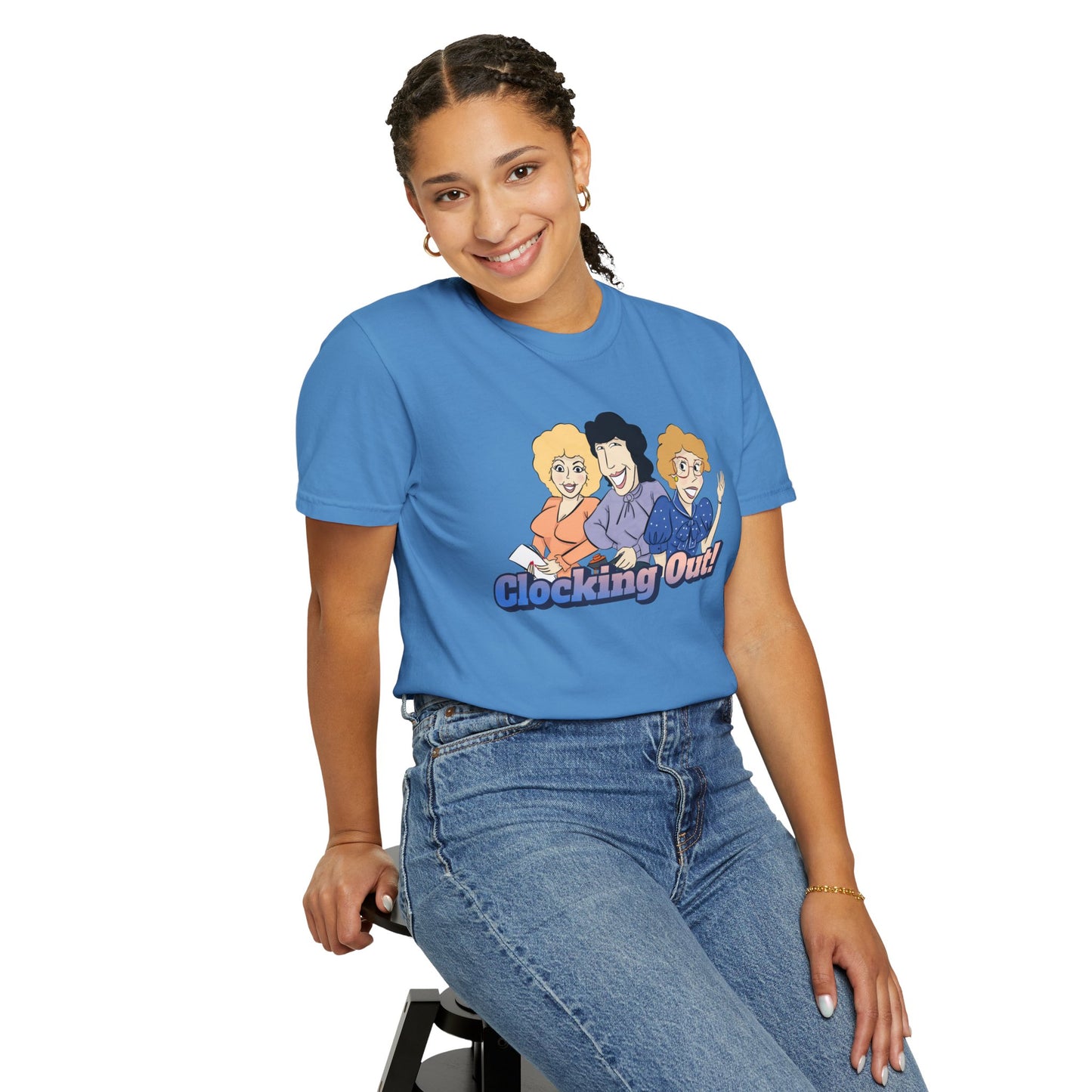 Working 9 to Fabulous | Unisex Garment-Dyed T-shirt