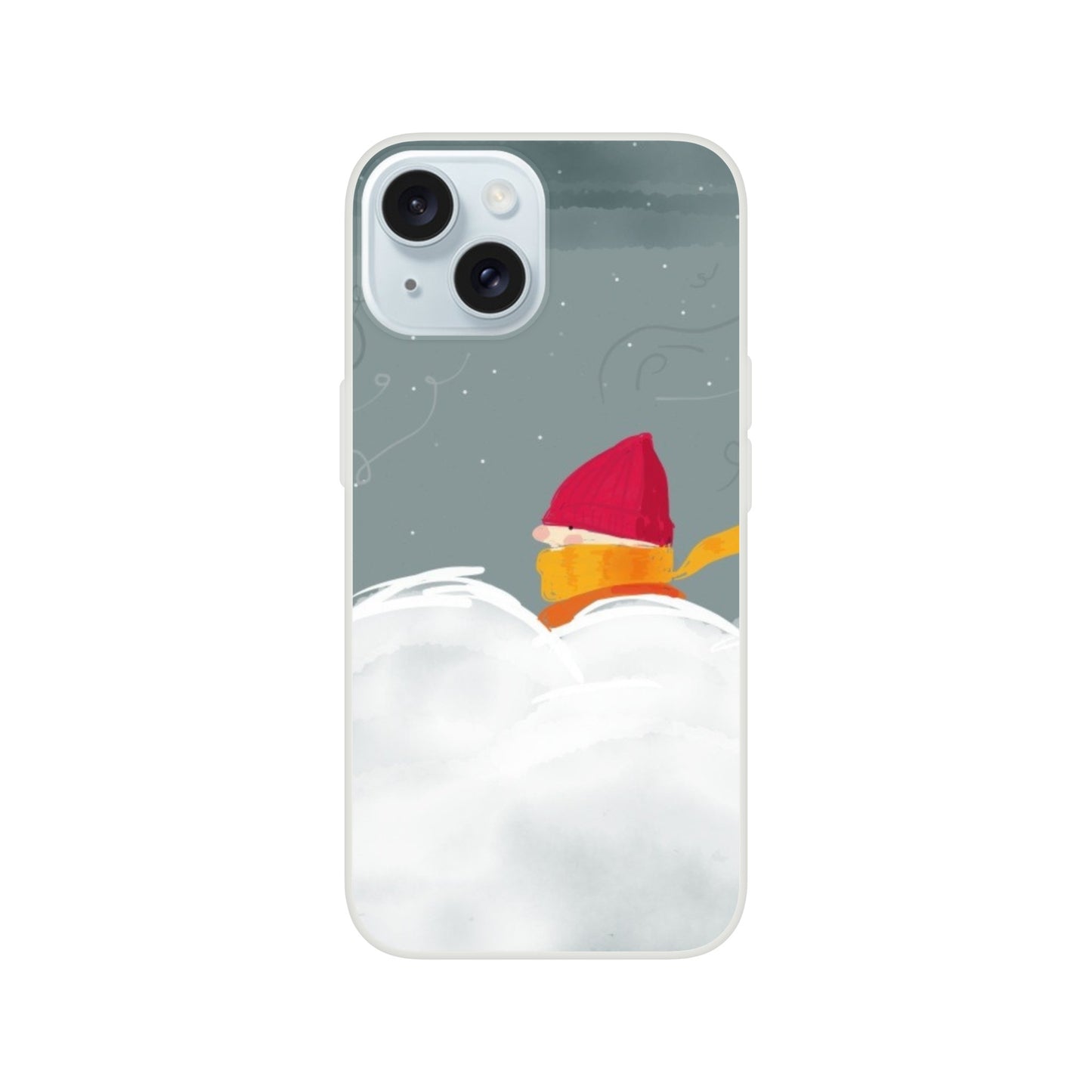 Wintry Walk | Flexi case - Phone Cases | A quirky, joy-filled design from Have Fun Spread Joy.