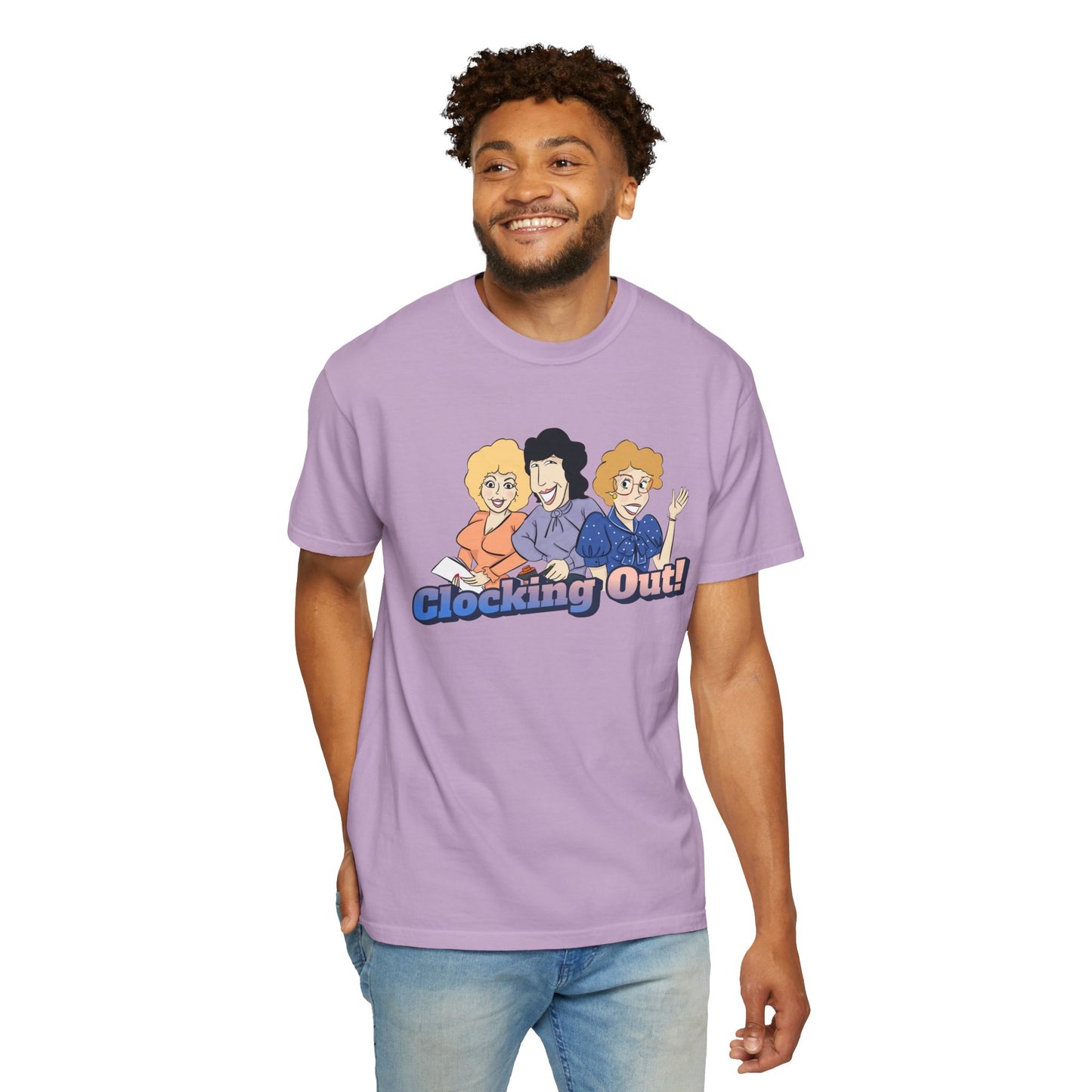 Working 9 to Fabulous | Unisex Garment-Dyed T-shirt