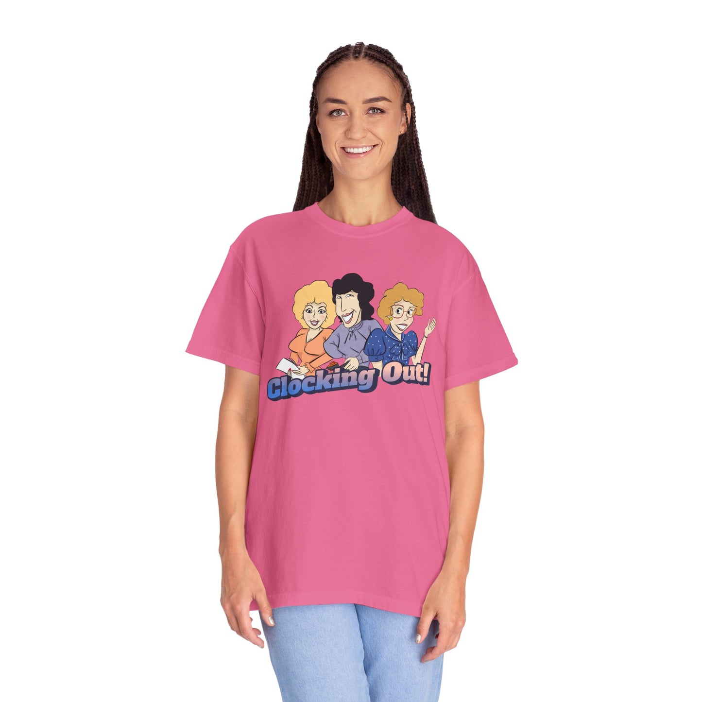 Working 9 to Fabulous | Unisex Garment-Dyed T-shirt