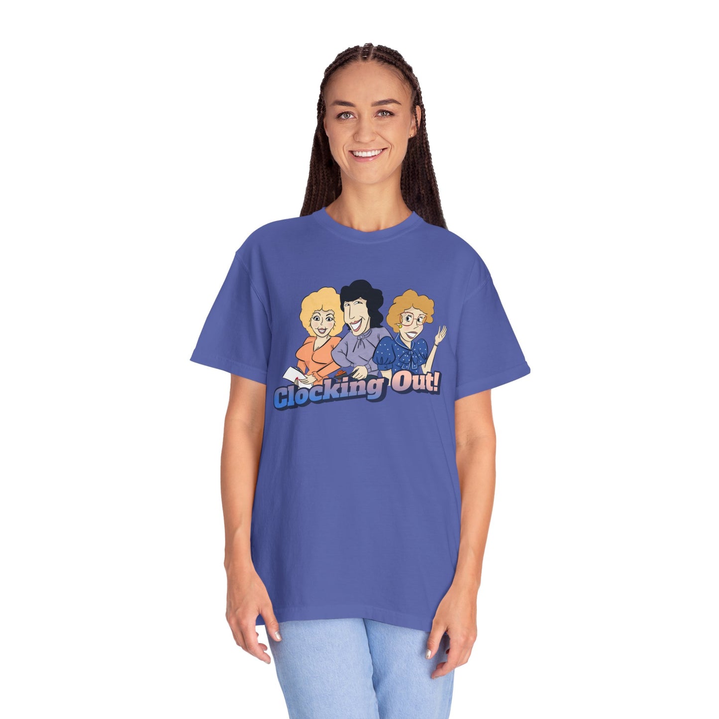 Working 9 to Fabulous | Unisex Garment-Dyed T-shirt