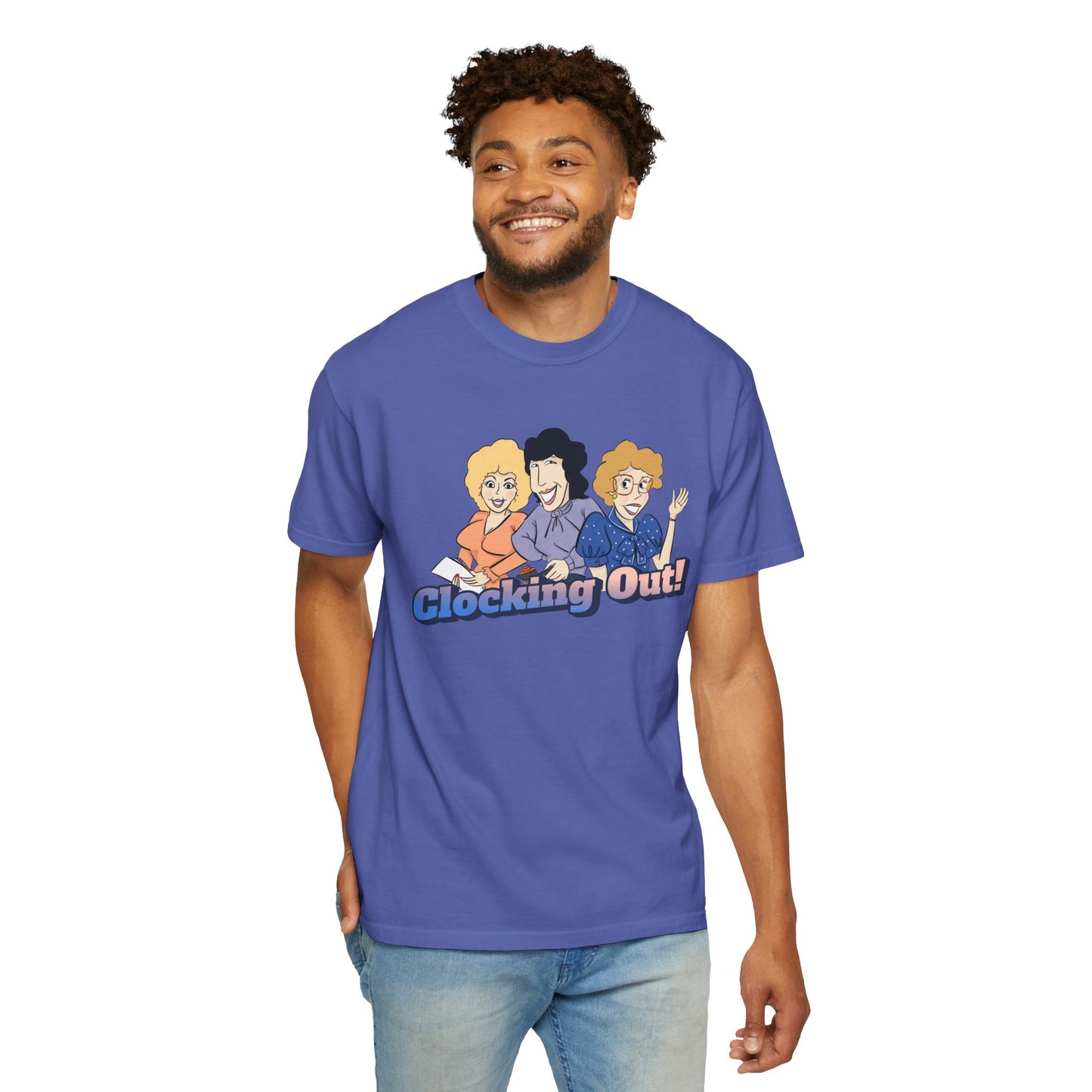 Working 9 to Fabulous | Unisex Garment-Dyed T-shirt
